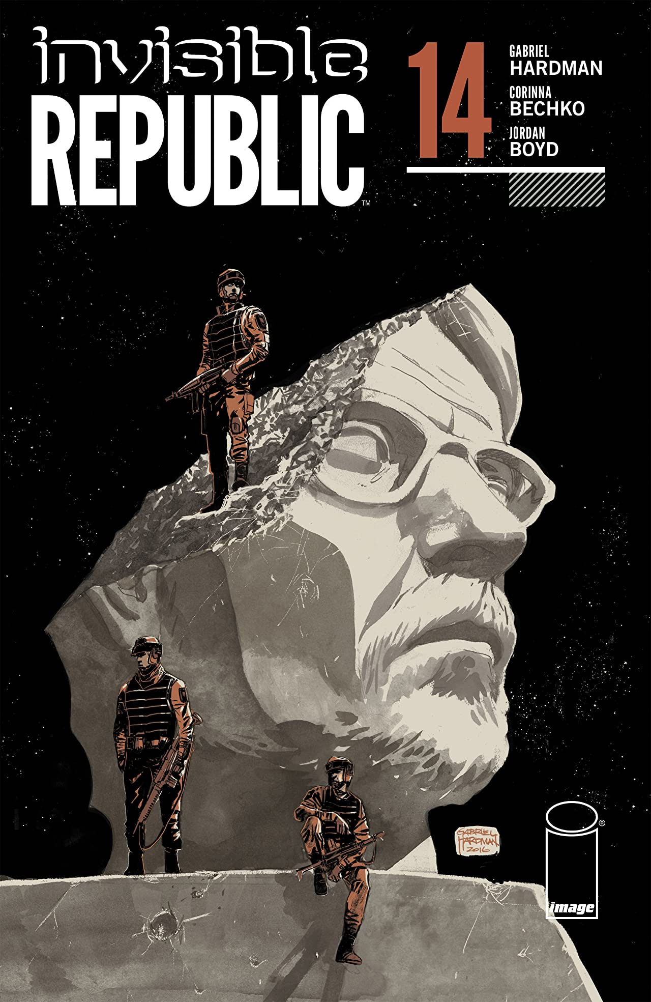 Invisible Republic (2015) #14 cover