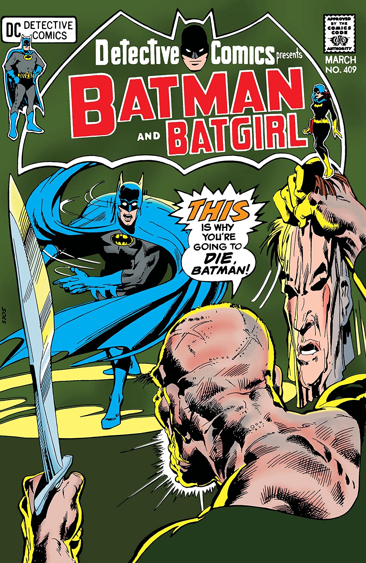 Detective Comics (1937) #409 cover