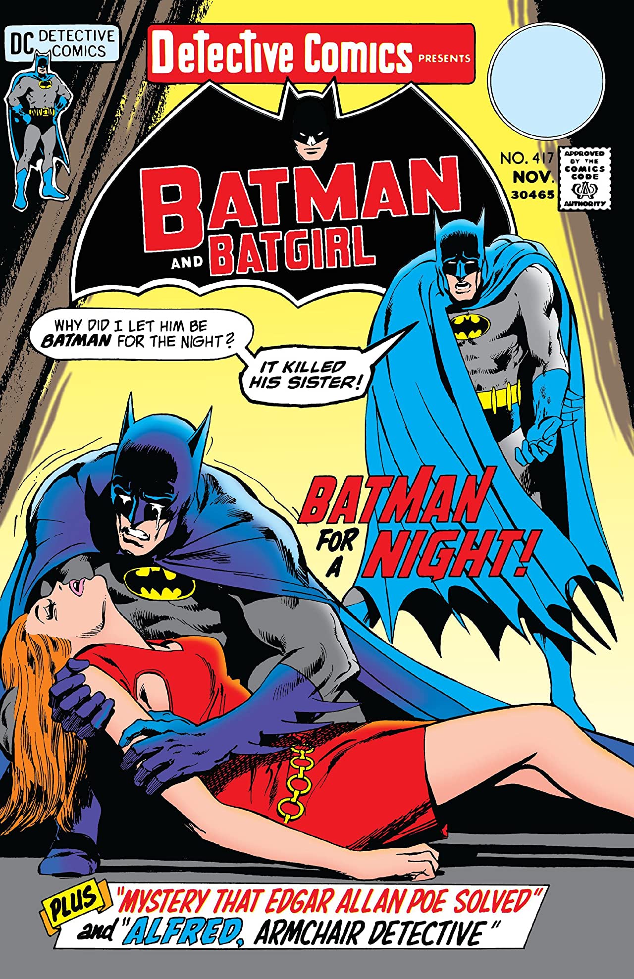Detective Comics (1937) #417 cover