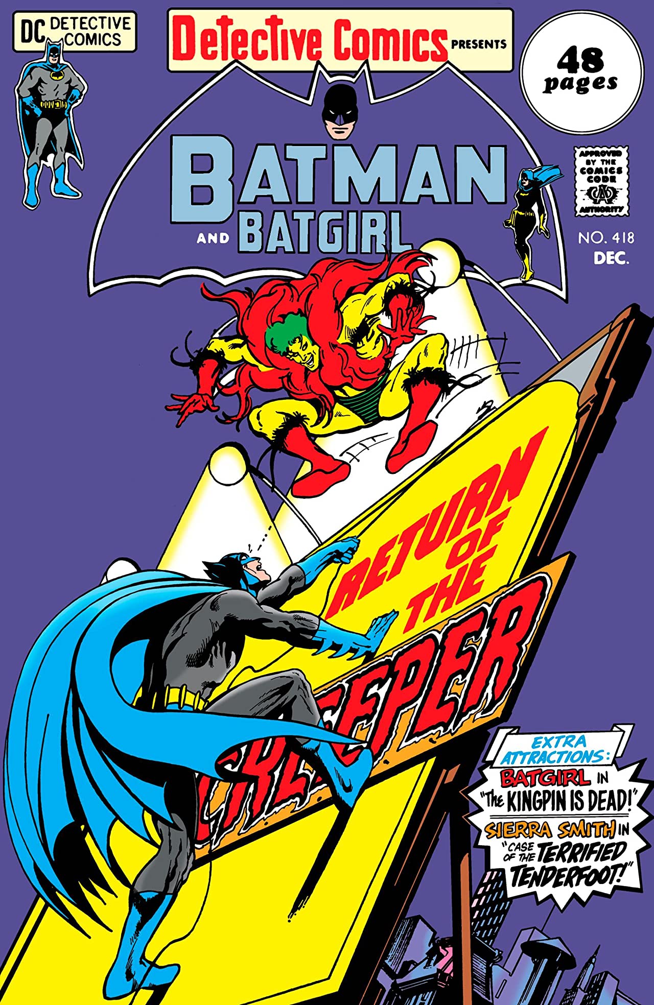 Detective Comics (1937) #418 cover