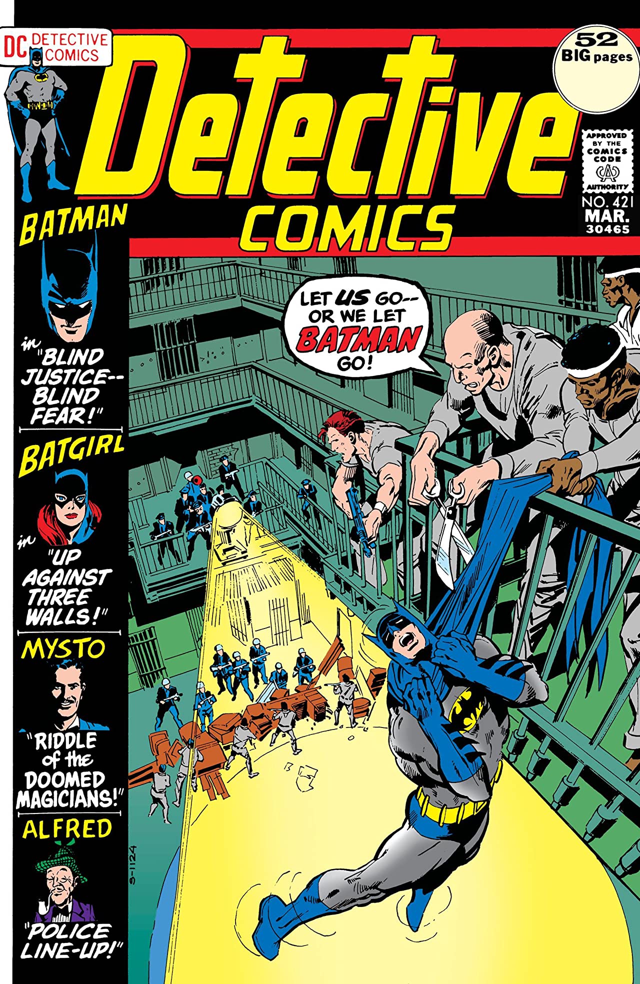 Detective Comics (1937) #421 cover