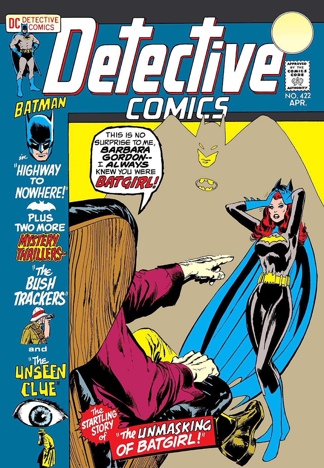 Detective Comics (1937) #422 cover