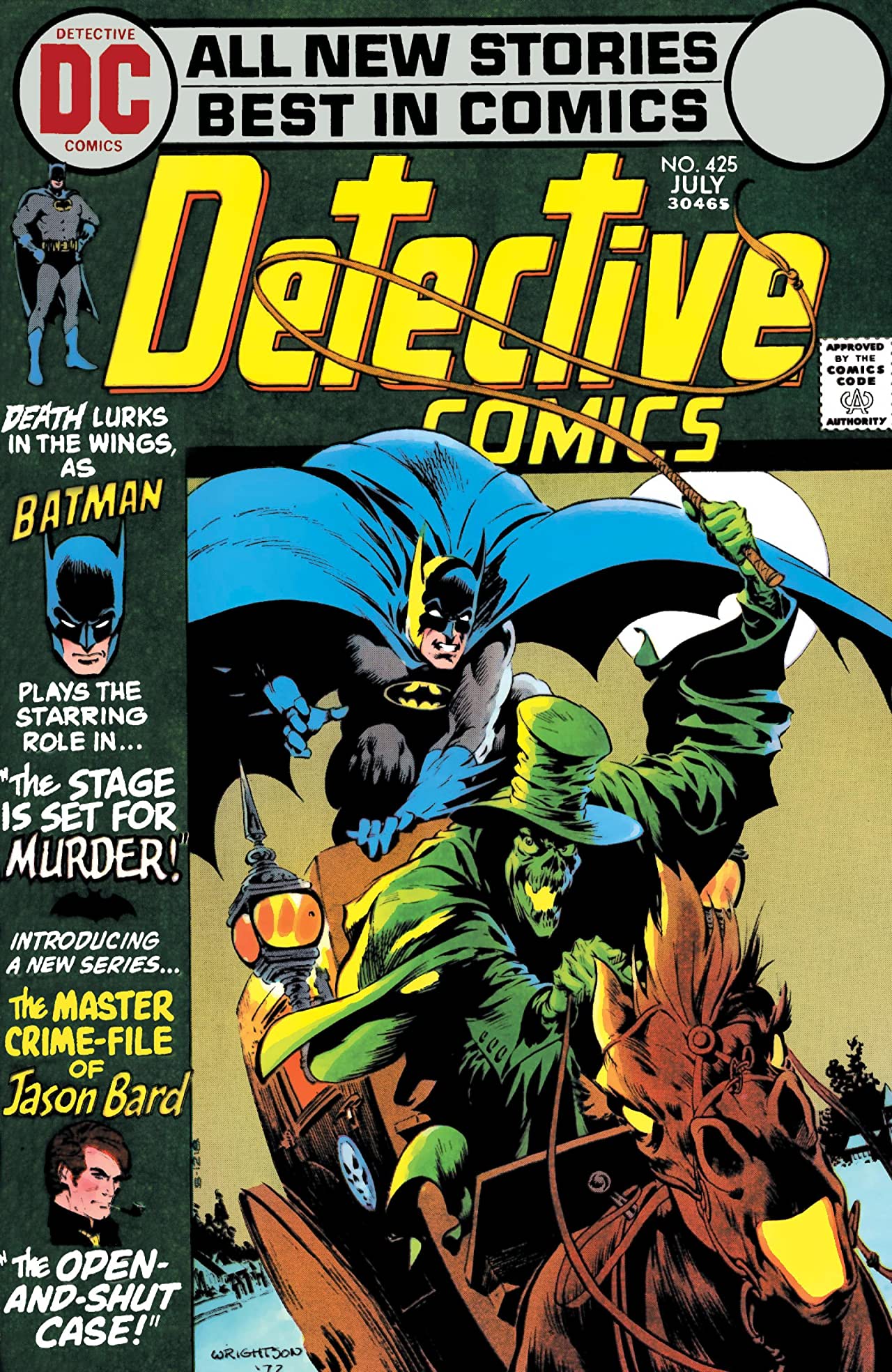 Detective Comics (1937) #425 cover