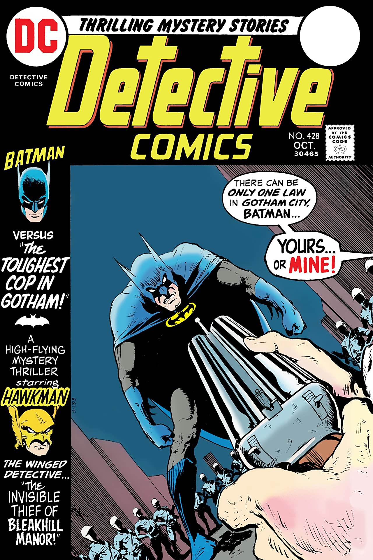 Detective Comics (1937) #428 cover
