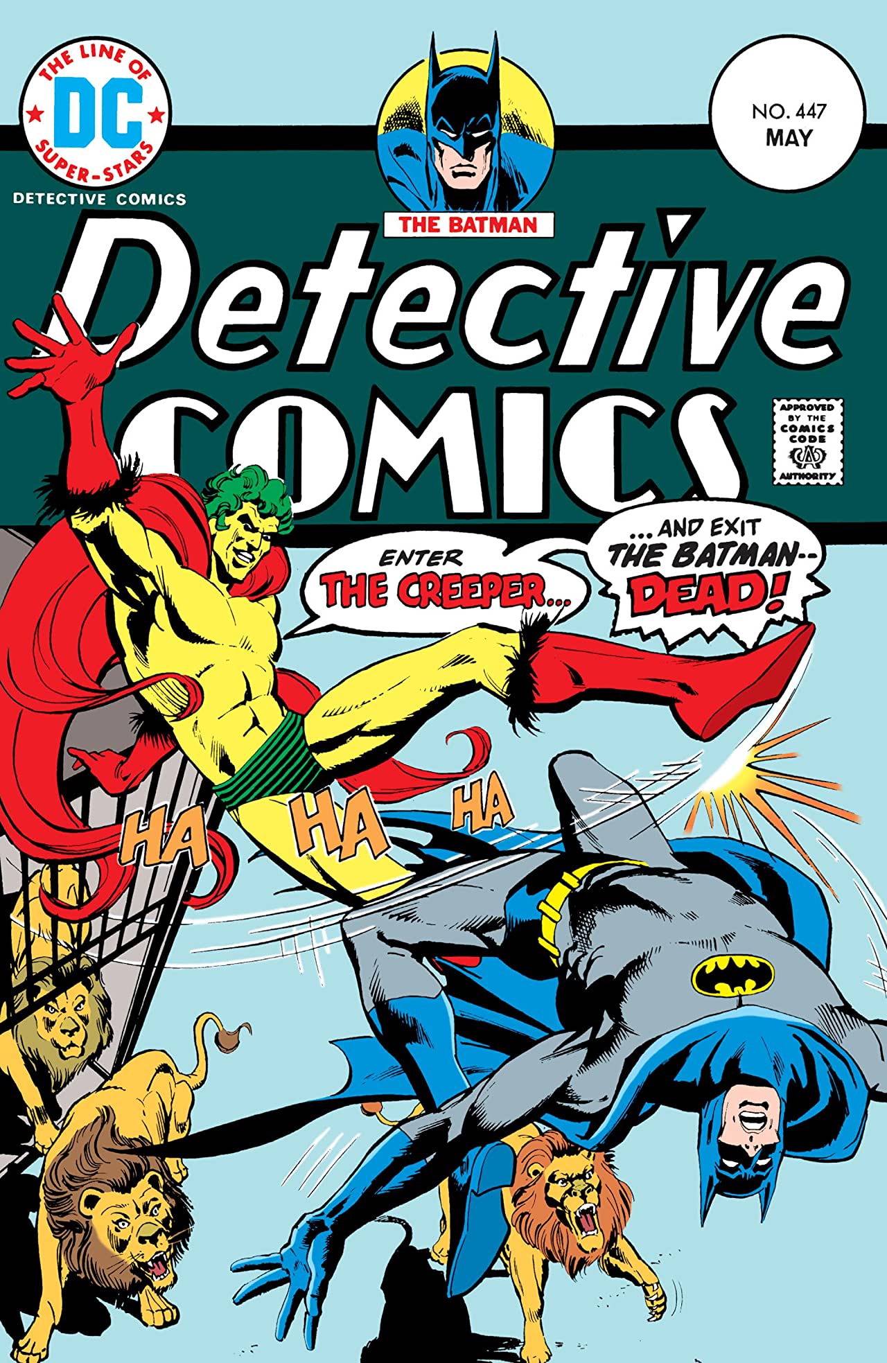 Detective Comics (1937) #447 cover