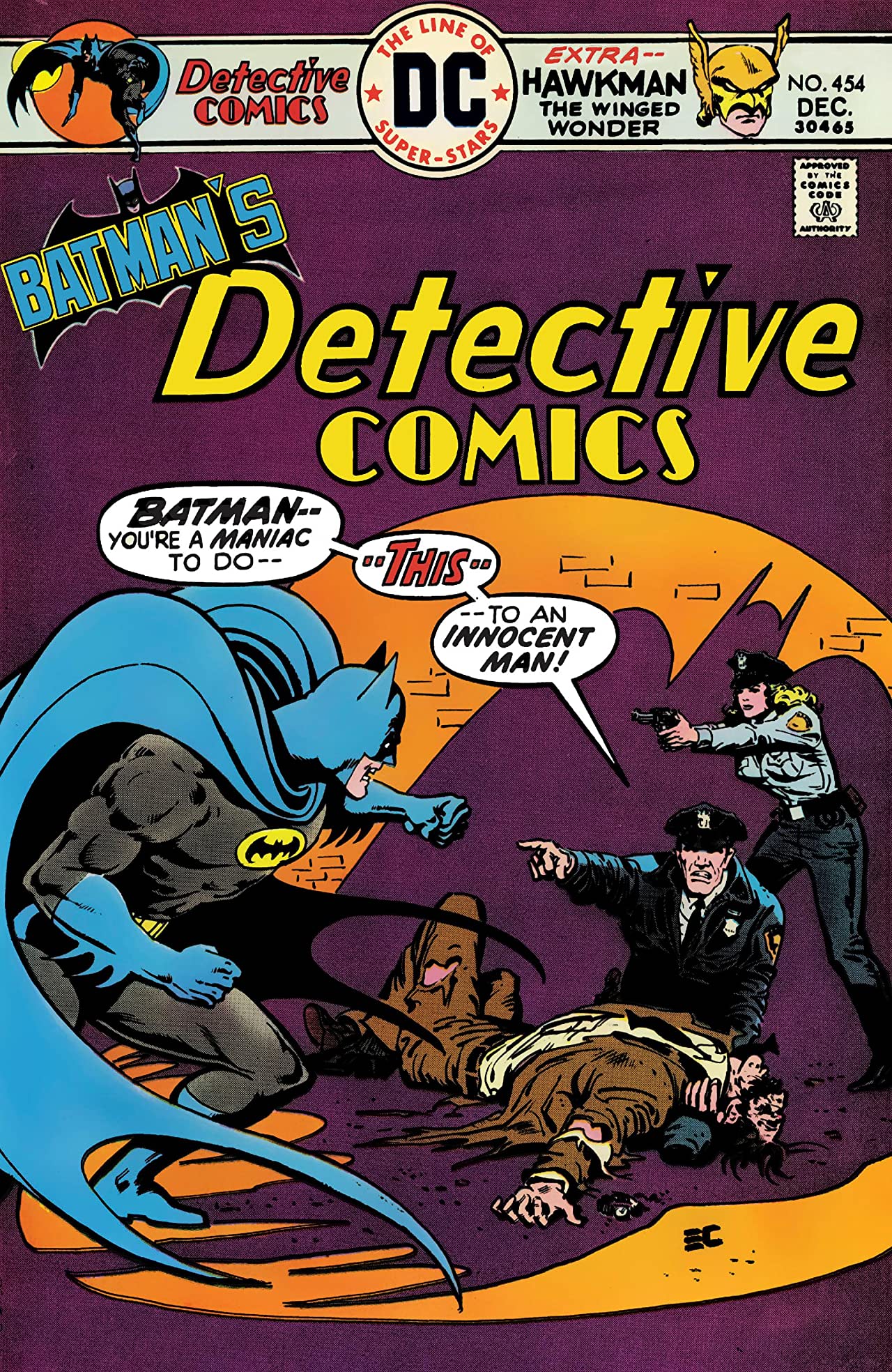 Detective Comics (1937) #454 cover