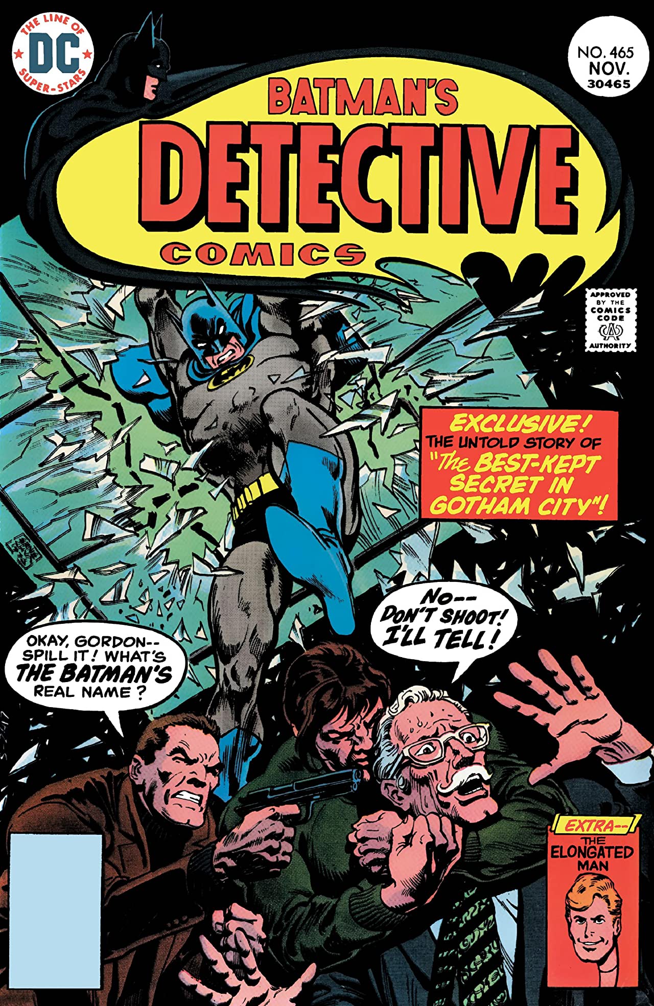 Detective Comics (1937) #465 cover