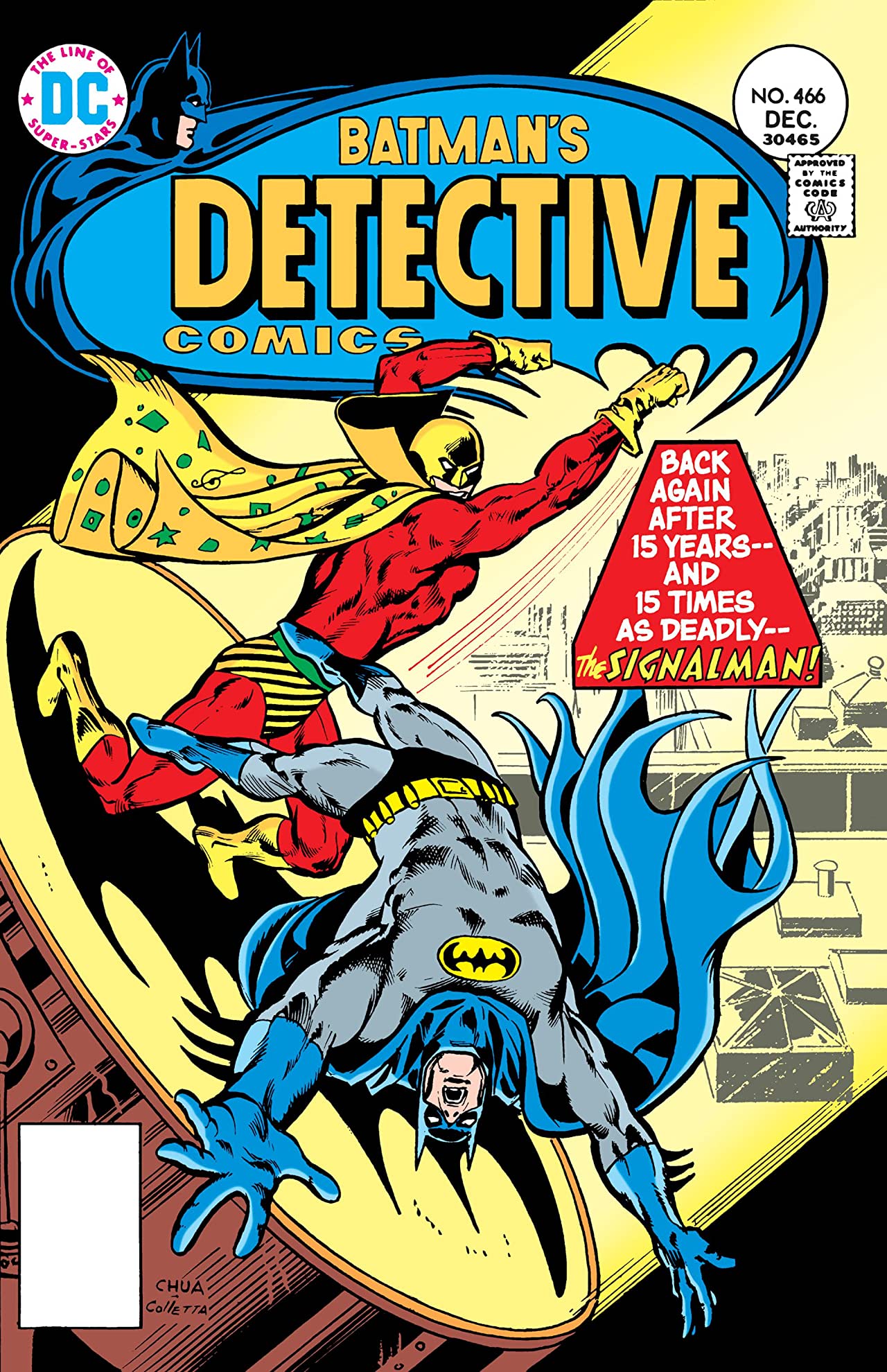 Detective Comics (1937) #466 cover