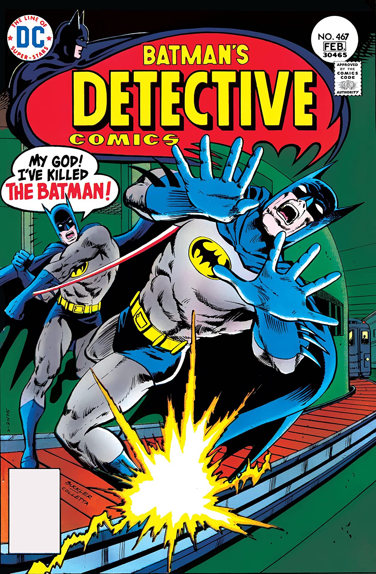 Detective Comics (1937) #467 cover