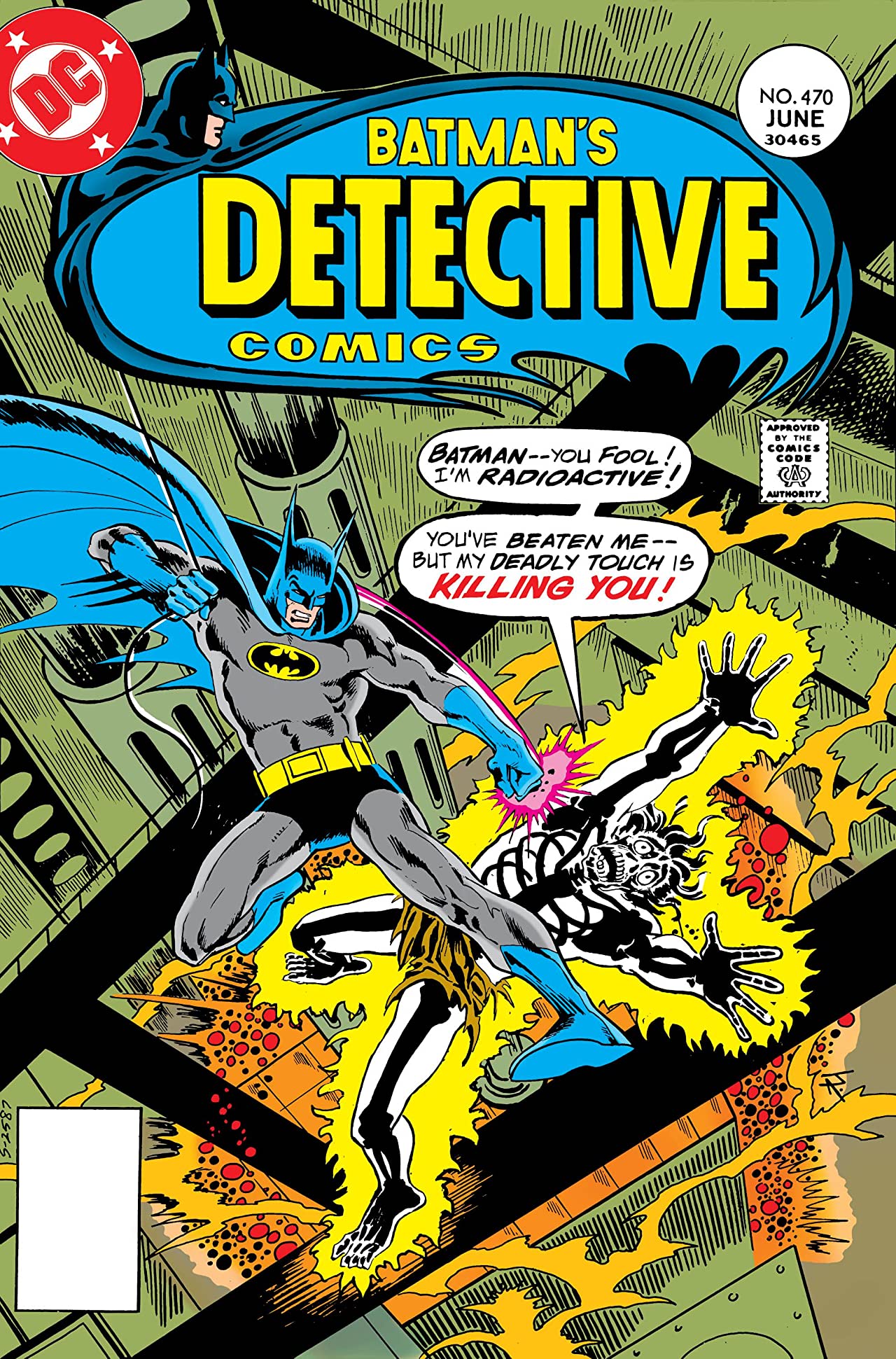 Detective Comics (1937) #470 cover