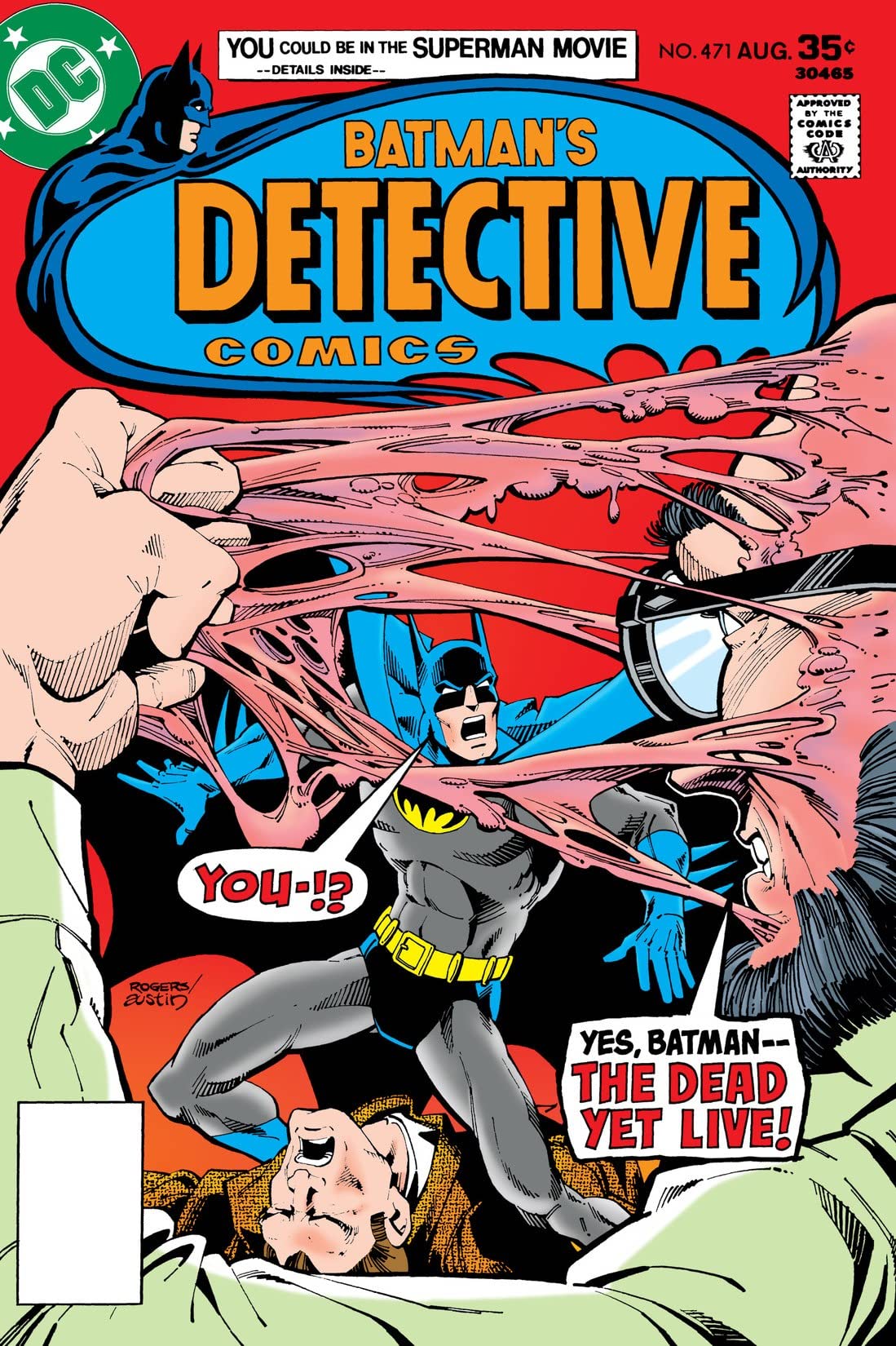 Detective Comics (1937) #471 cover