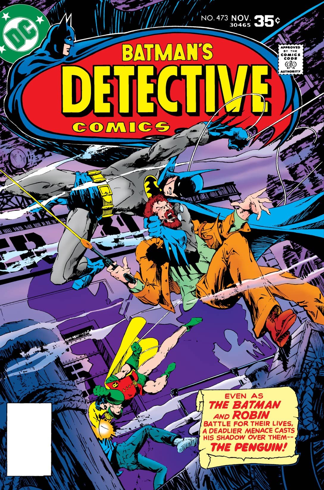 Detective Comics (1937) #473 cover