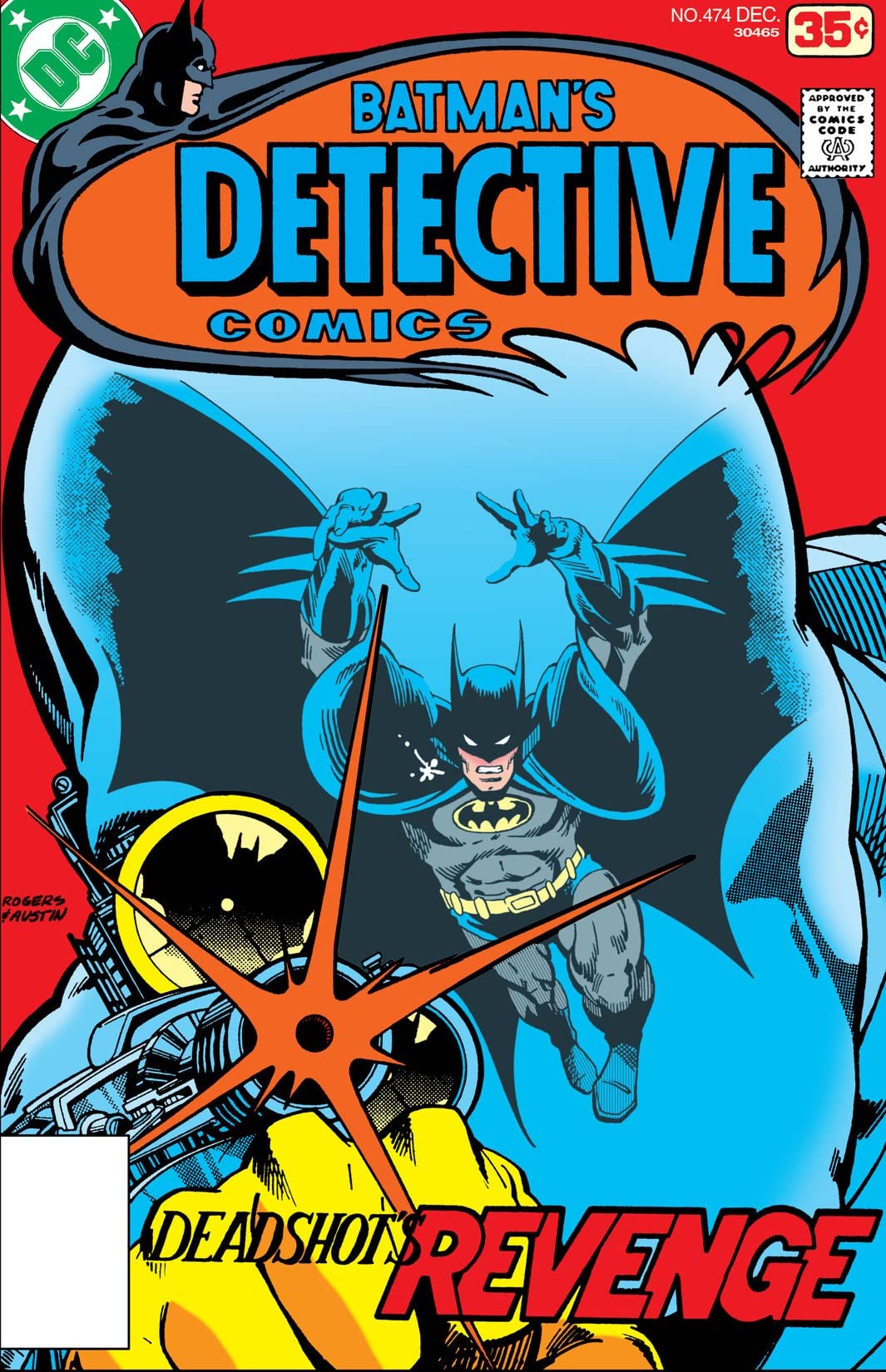 Detective Comics (1937) #474 cover