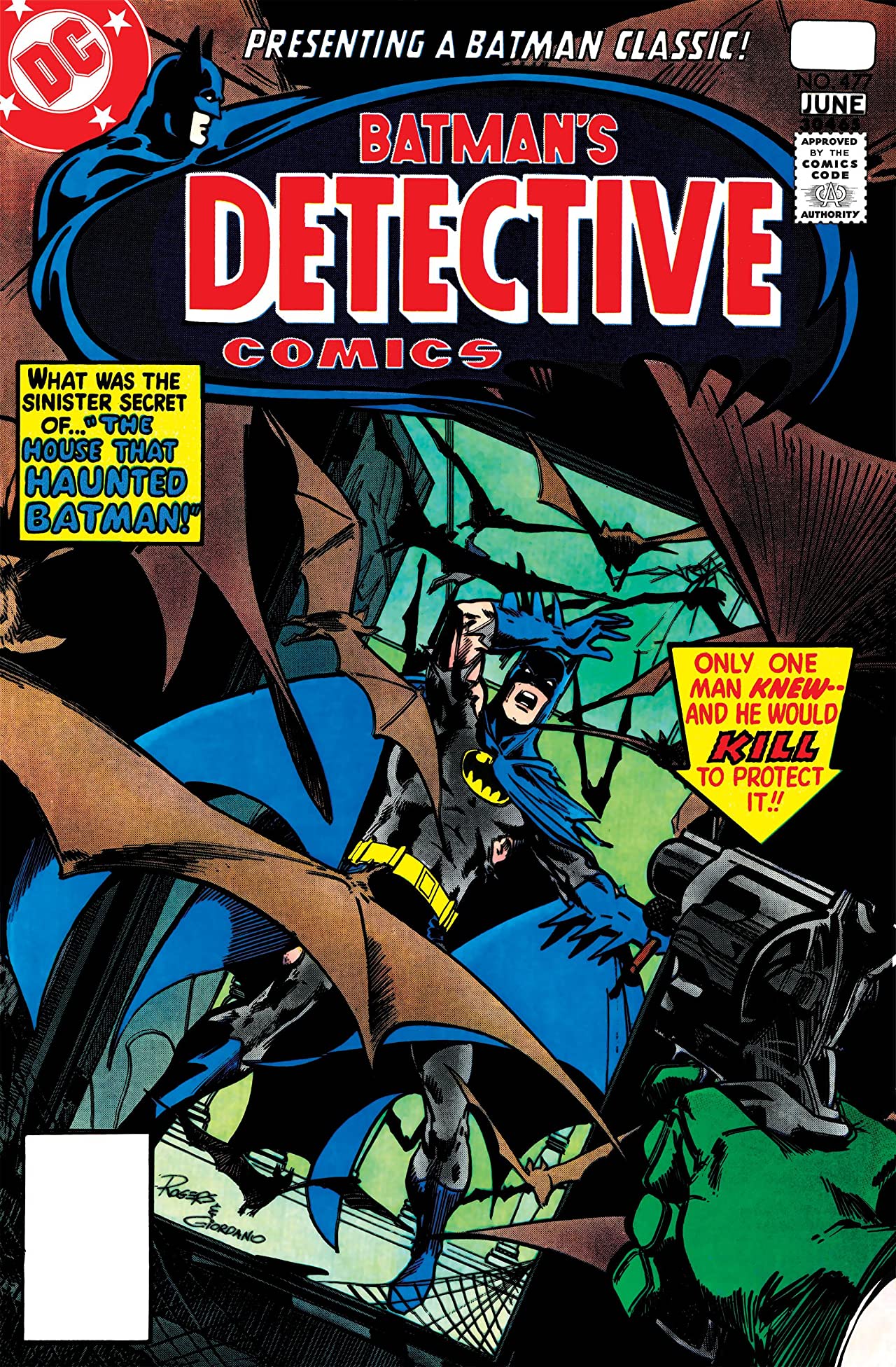 Detective Comics (1937) #477 cover