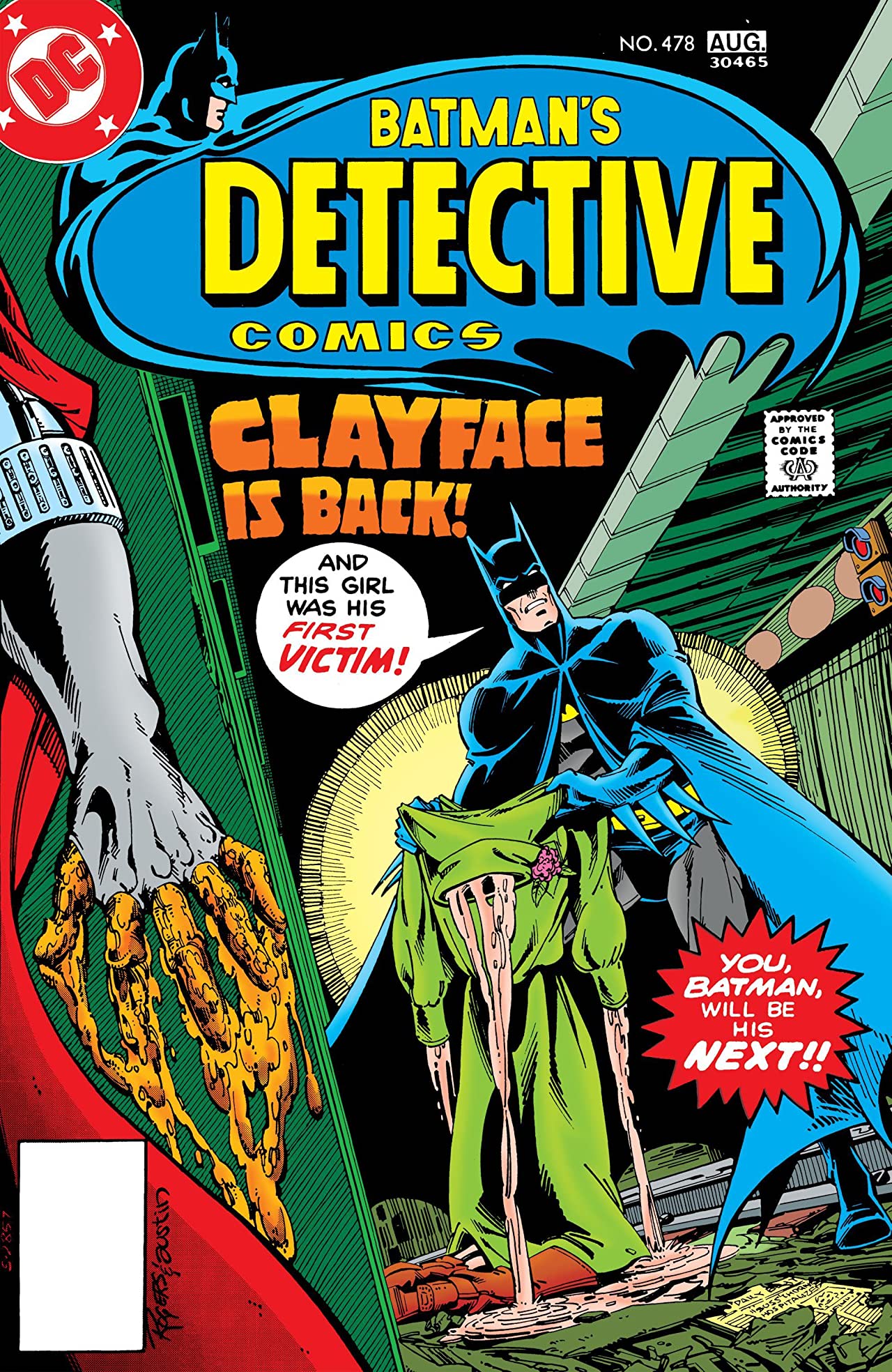 Detective Comics (1937) #478 cover