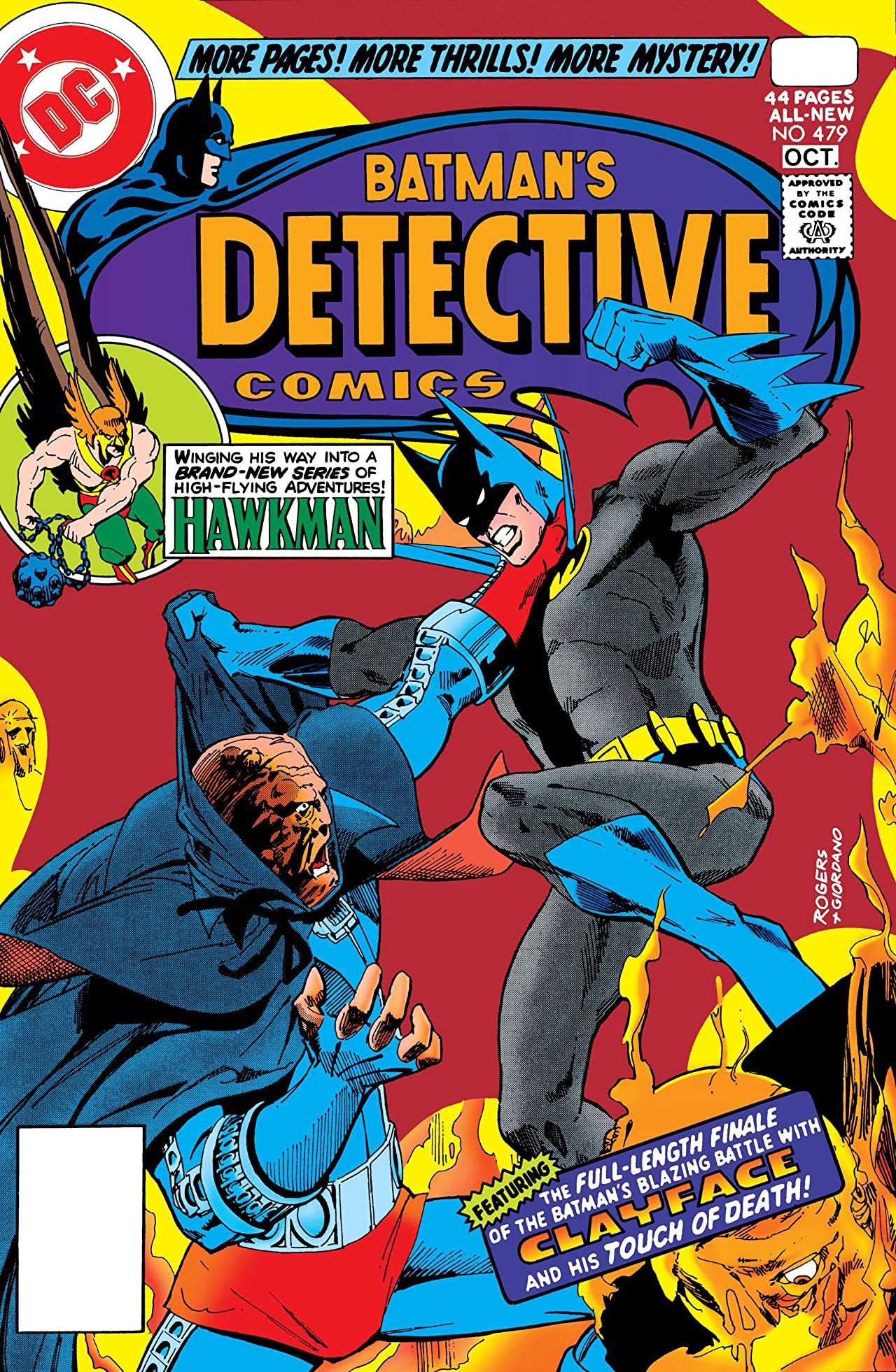 Detective Comics (1937) #479 cover