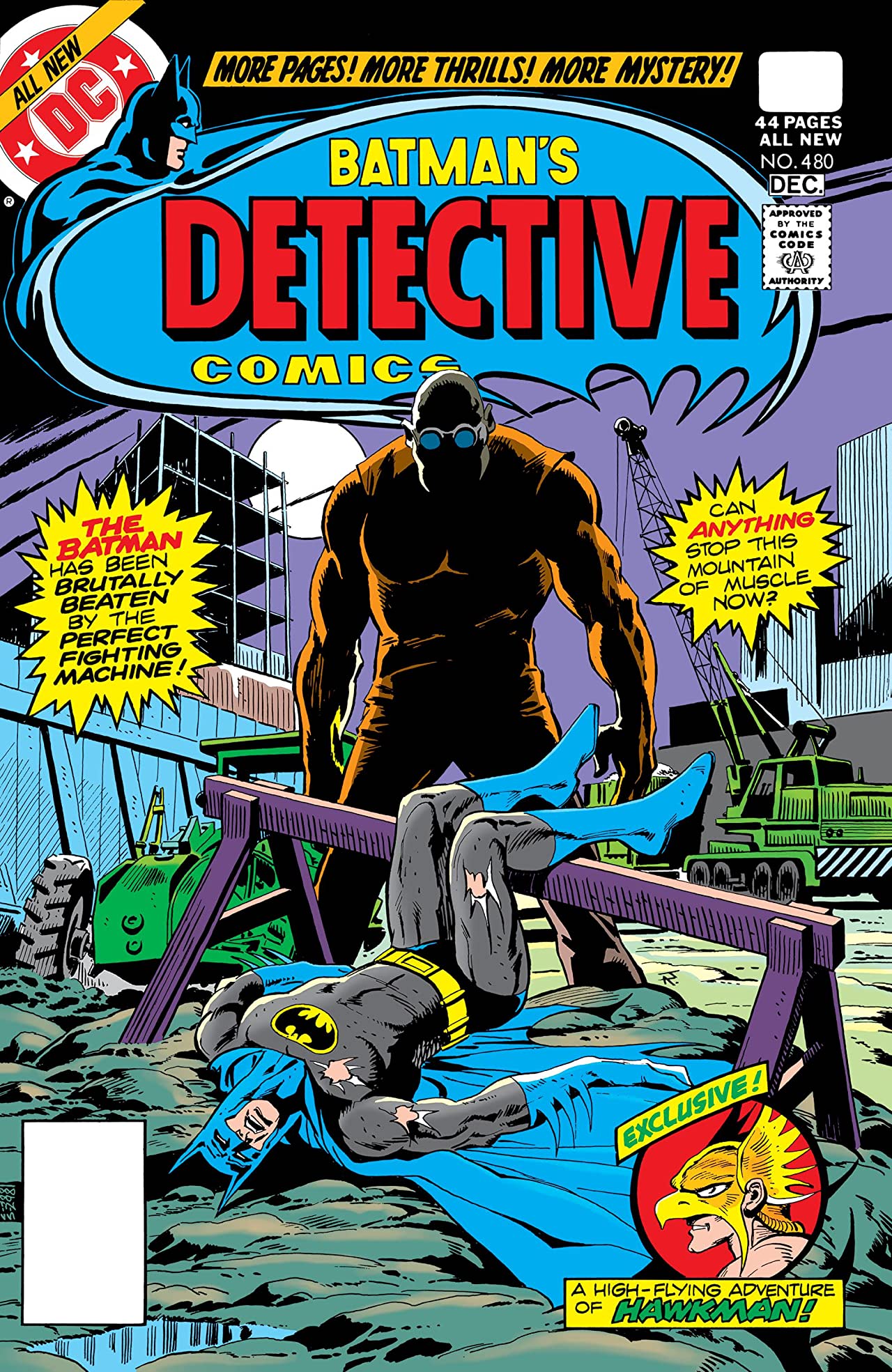 Detective Comics (1937) #480 cover