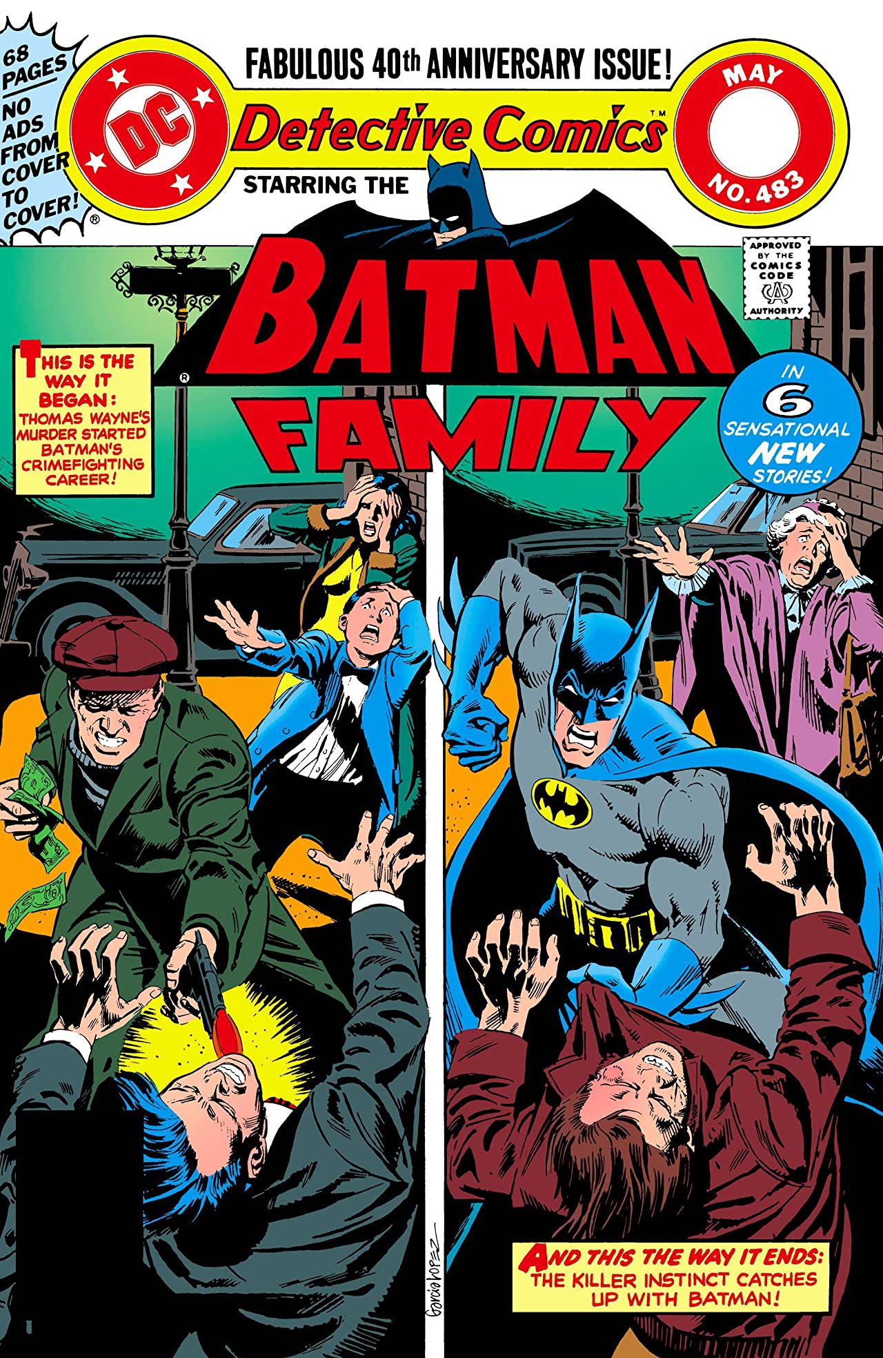 Detective Comics (1937) #483 cover