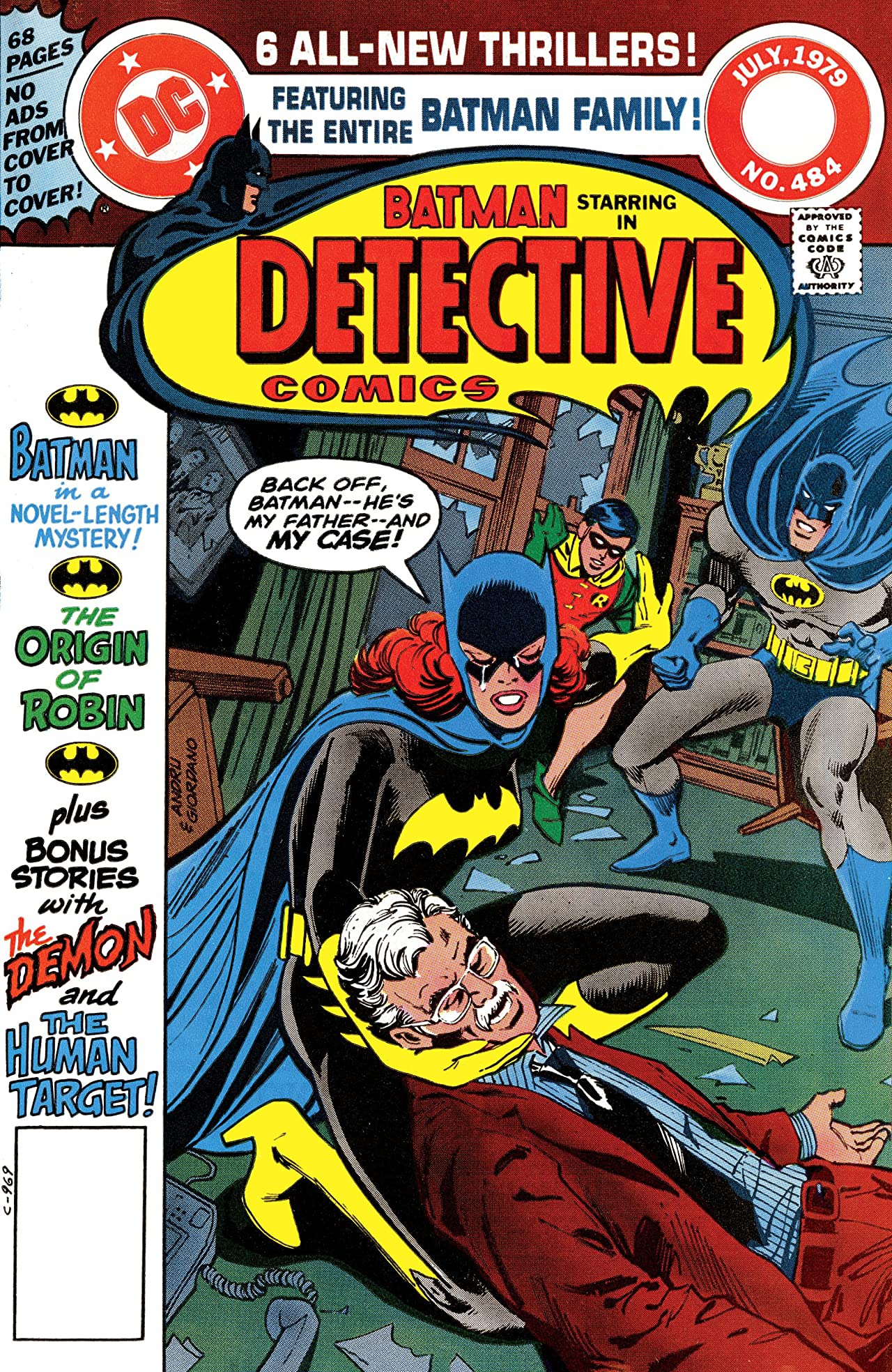 Detective Comics (1937) #484 cover
