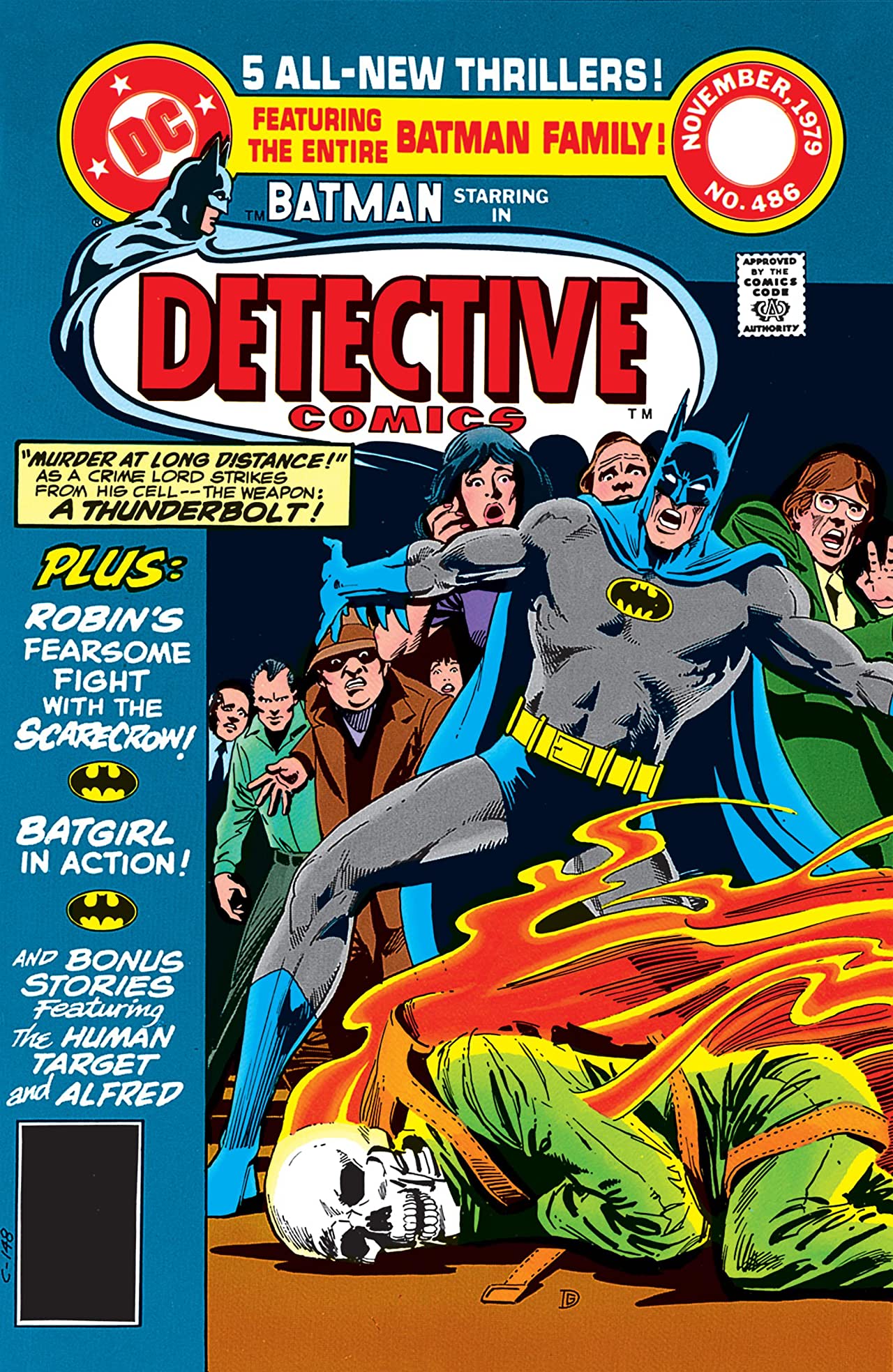 Detective Comics (1937) #486 cover