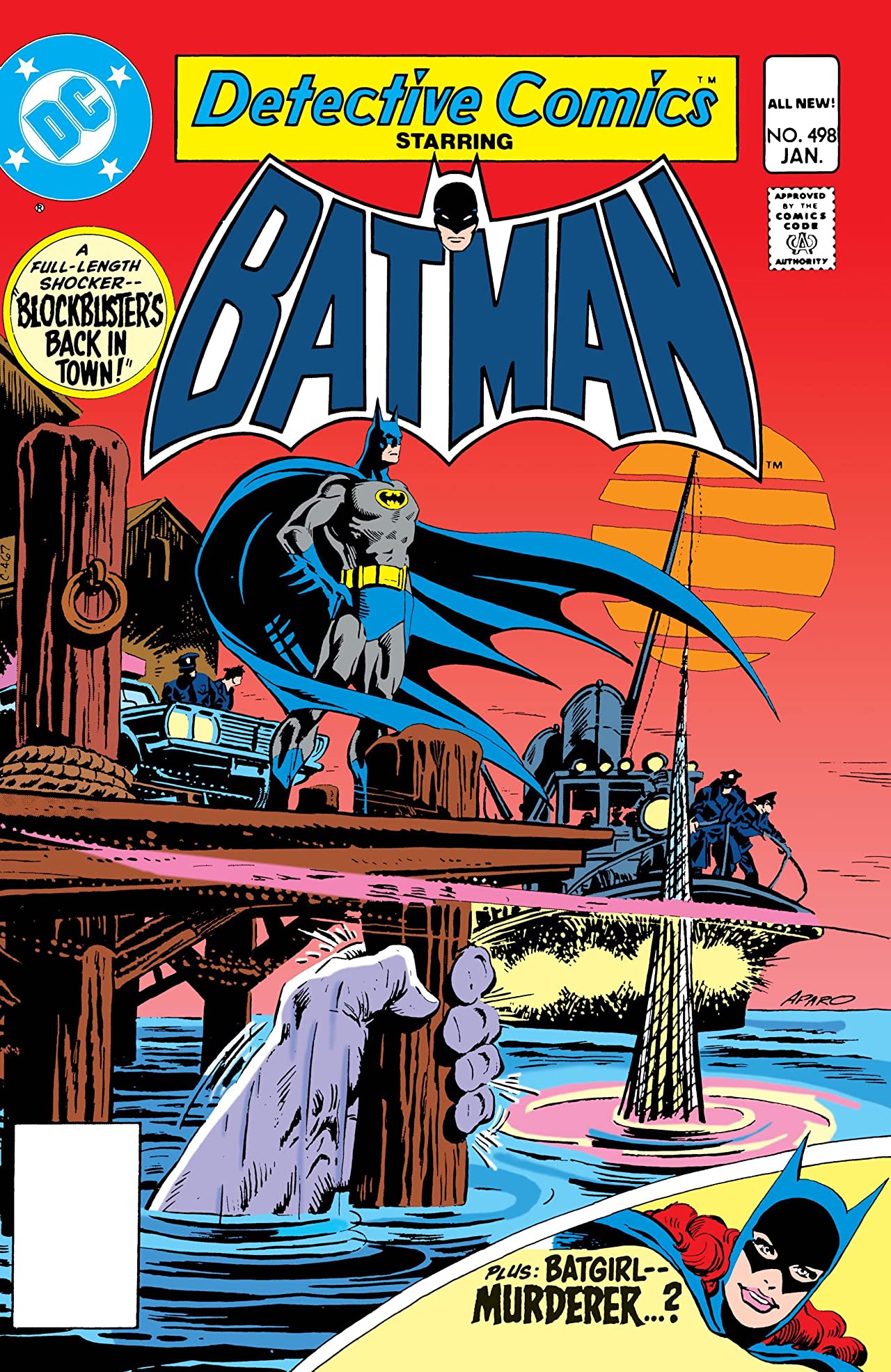 Detective Comics (1937) #498 cover
