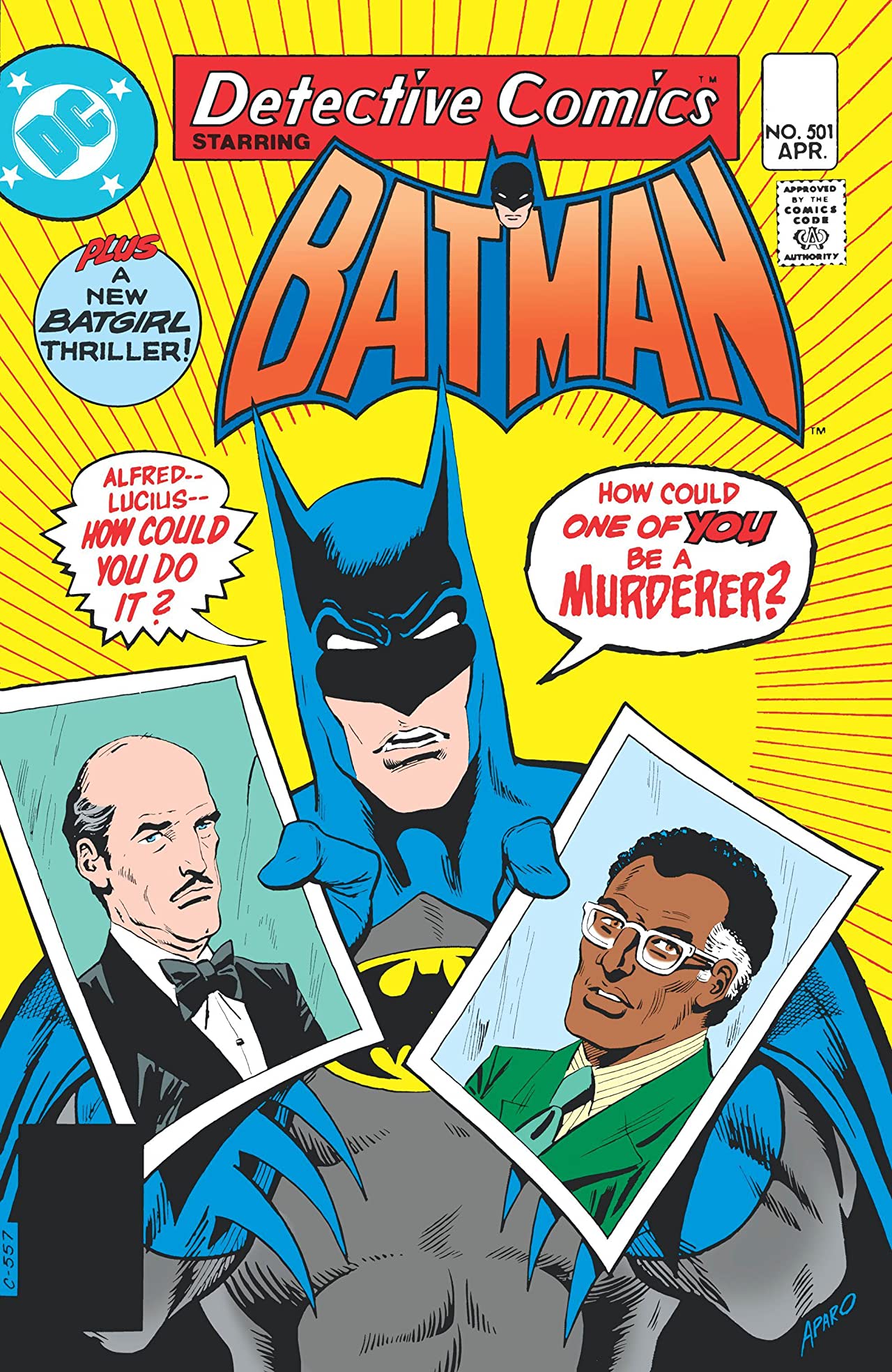 Detective Comics (1937) #501 cover