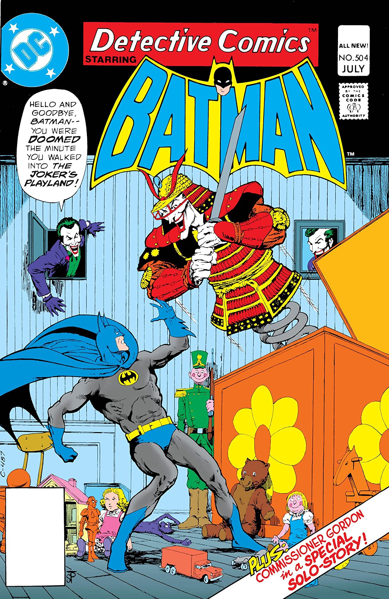 Detective Comics (1937) #504 cover
