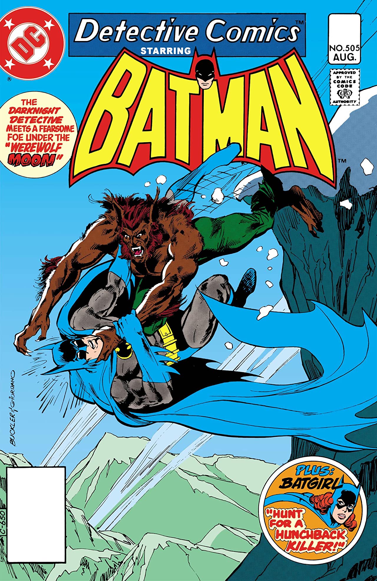 Detective Comics (1937) #505 cover