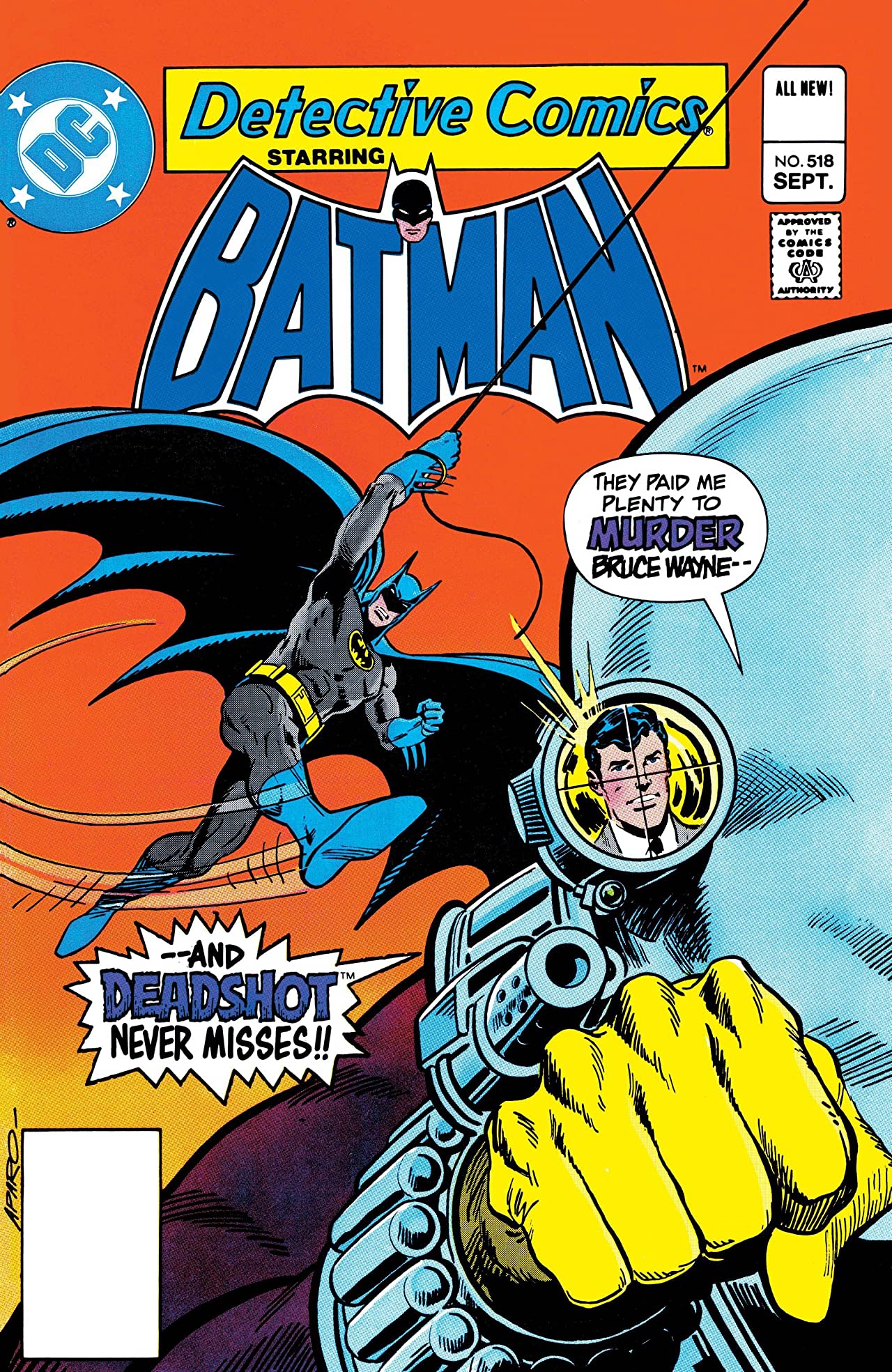 Detective Comics (1937) #518 cover