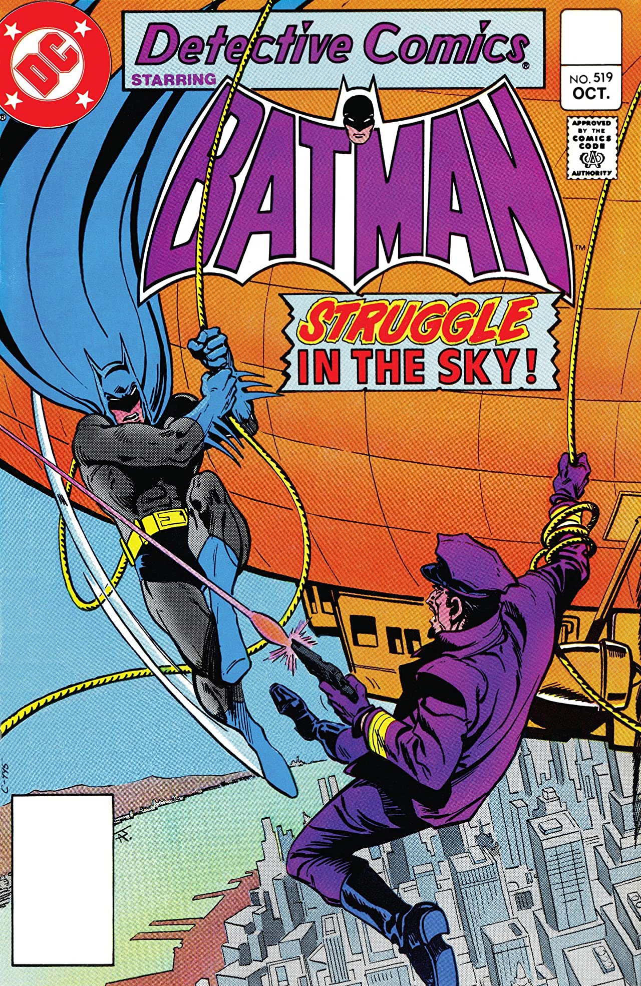 Detective Comics (1937) #519 cover