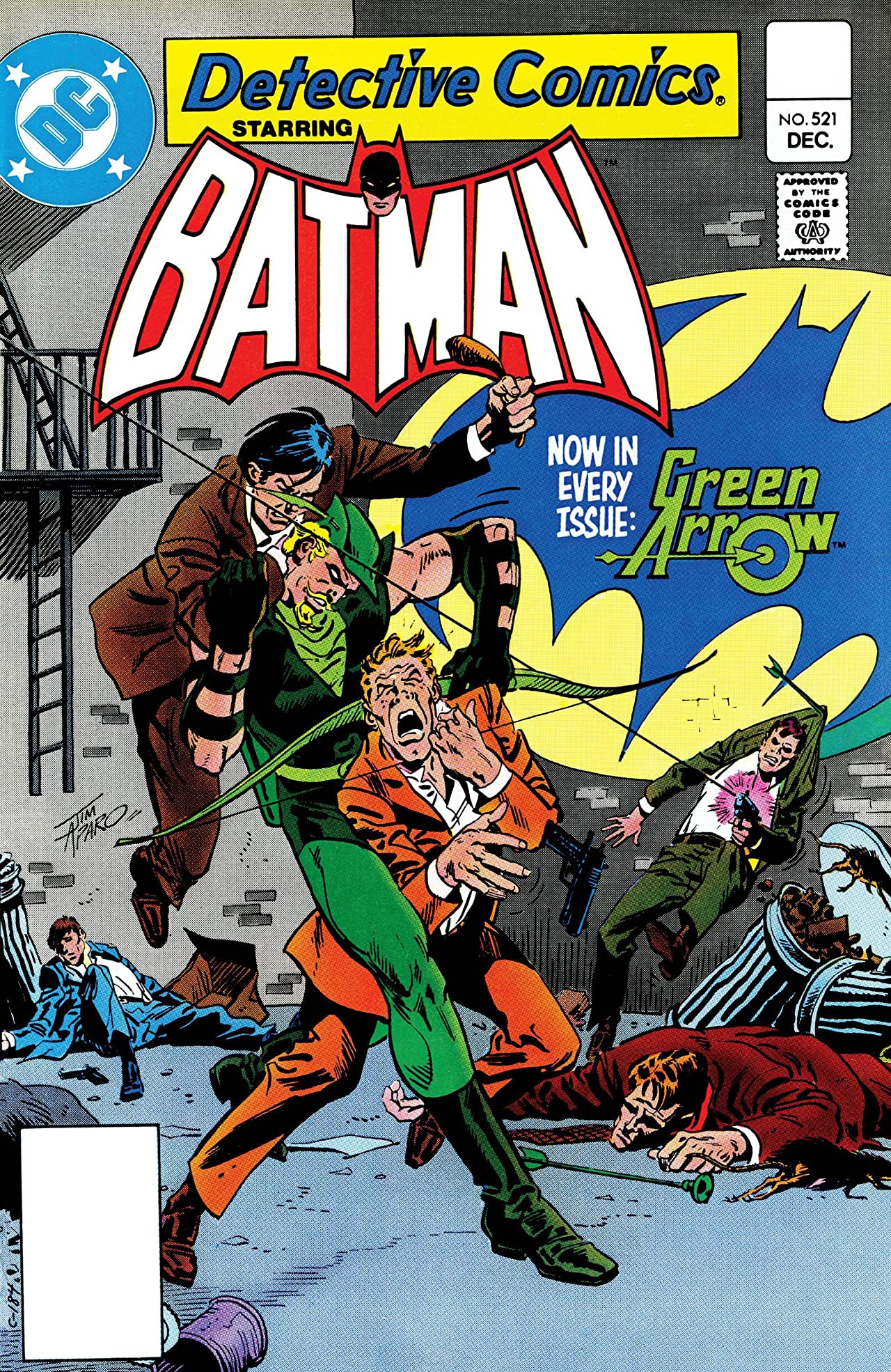 Detective Comics (1937) #521 cover