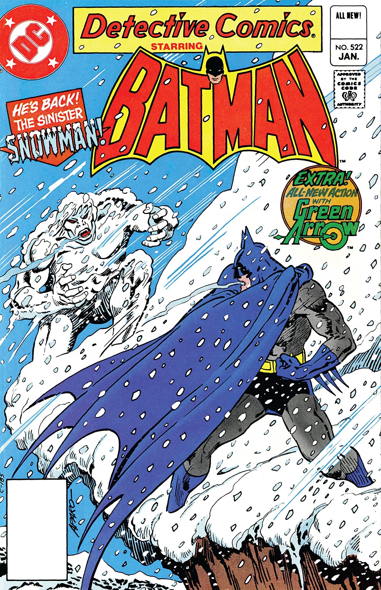 Detective Comics (1937) #522 cover