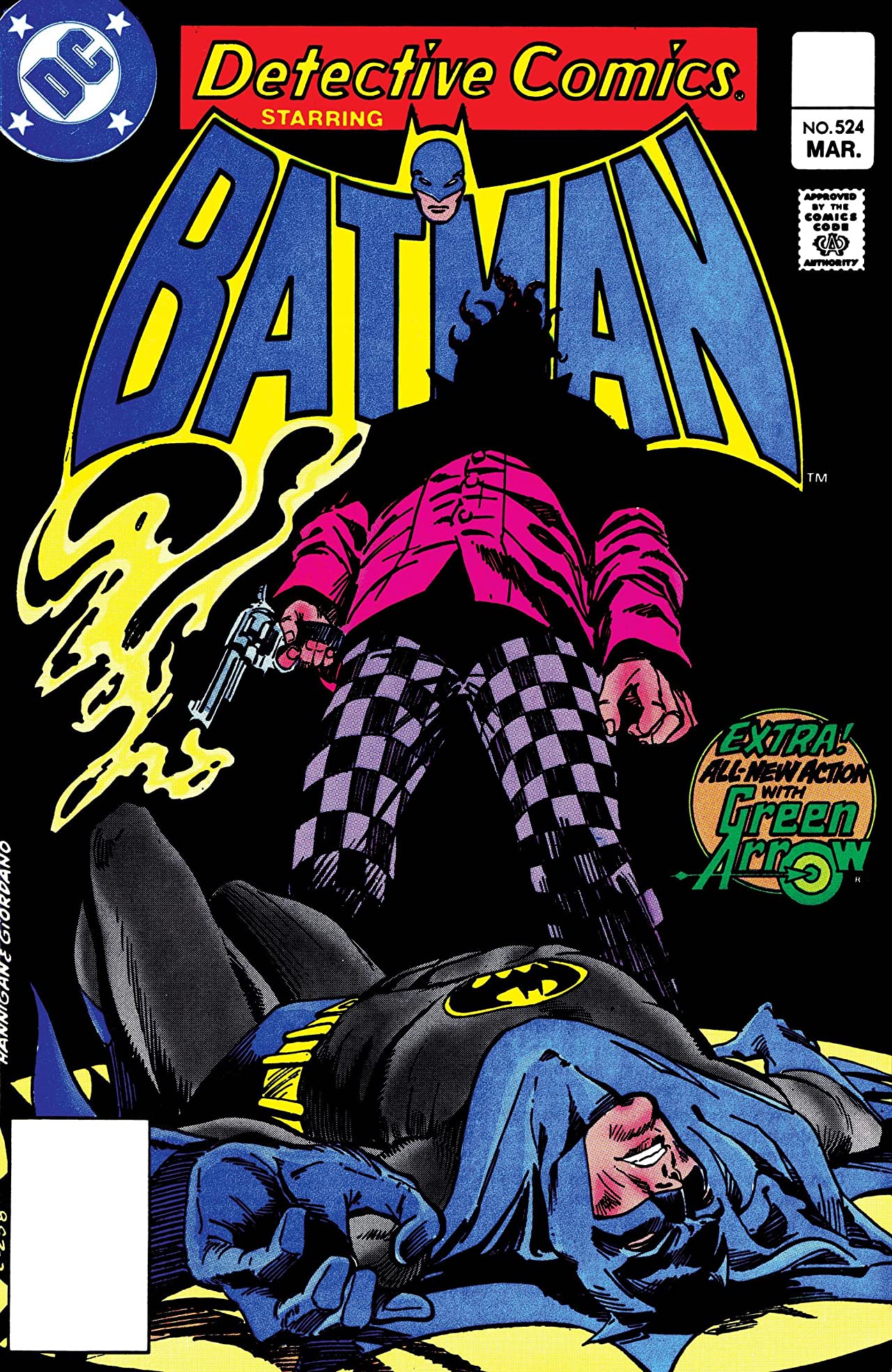 Detective Comics (1937) #524 cover