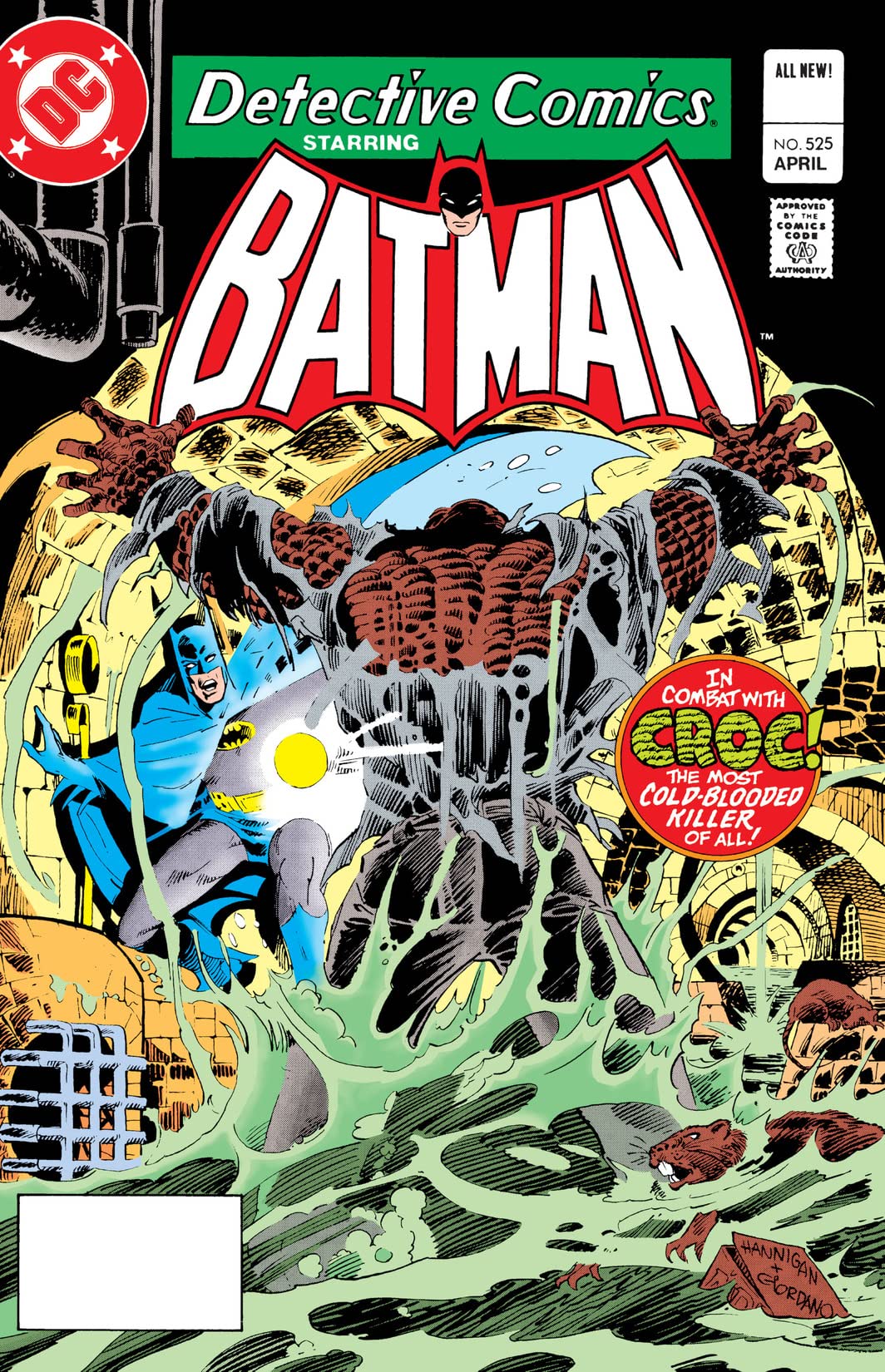 Detective Comics (1937) #525 cover