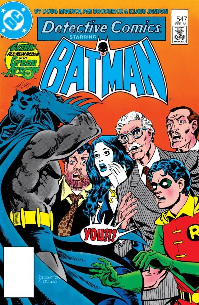 Detective Comics (1937) #547 cover