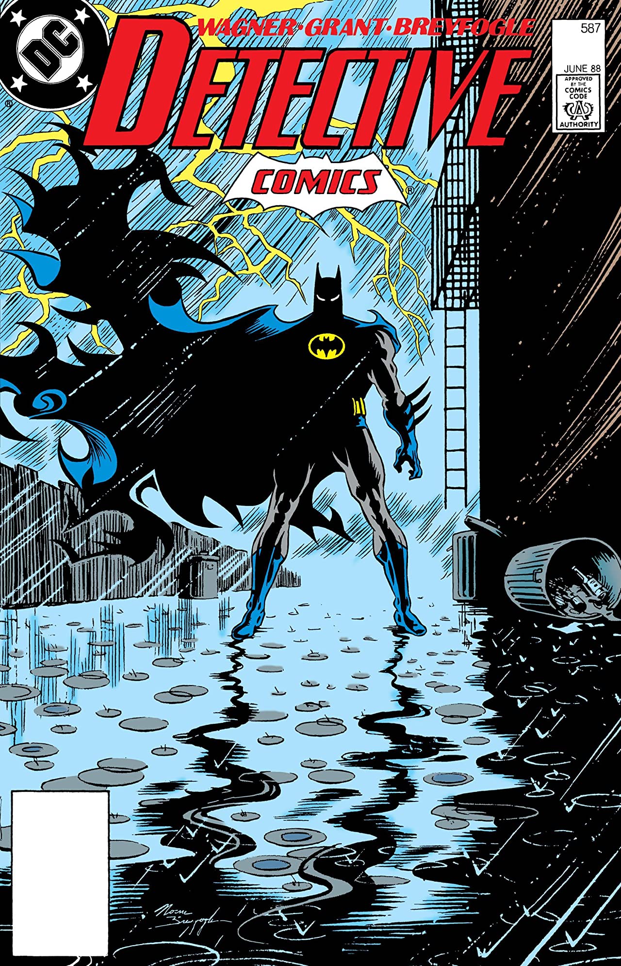 Detective Comics (1937) #587 cover