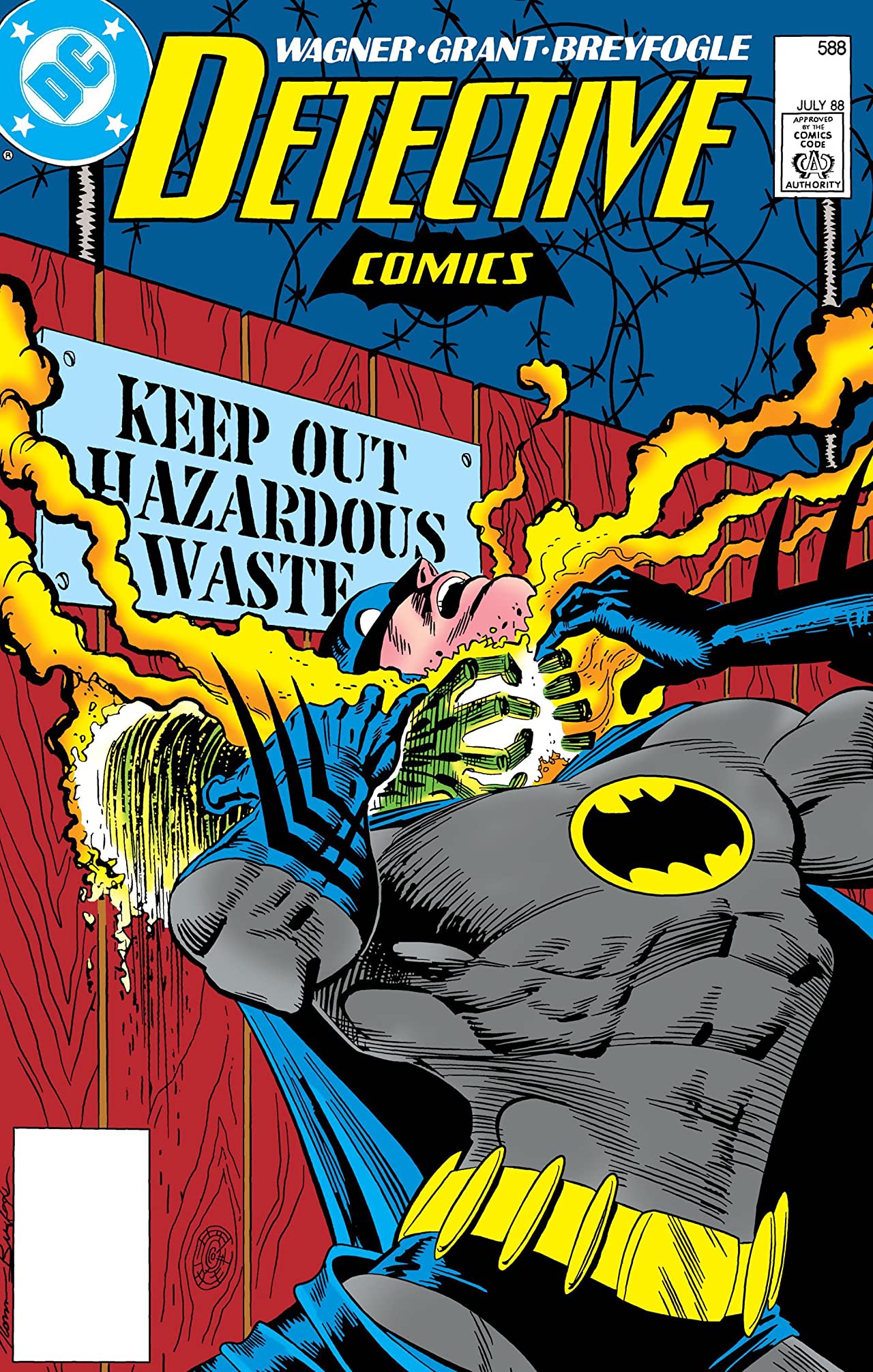 Detective Comics (1937) #588 cover