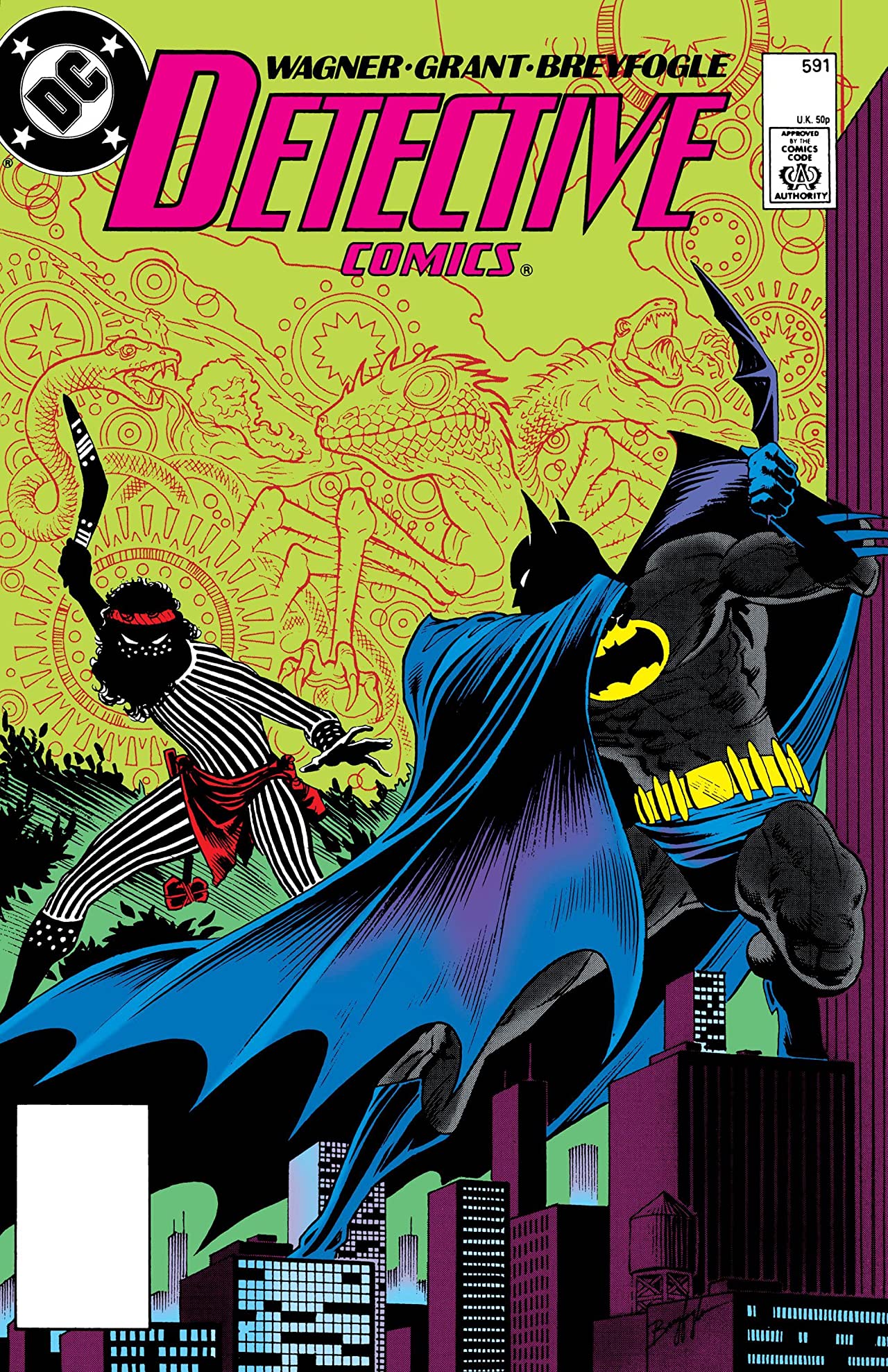 Detective Comics (1937) #591 cover