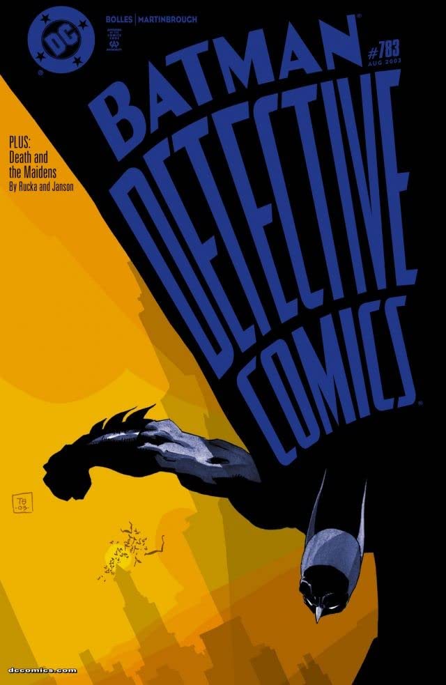 Detective Comics (1937) #783 cover