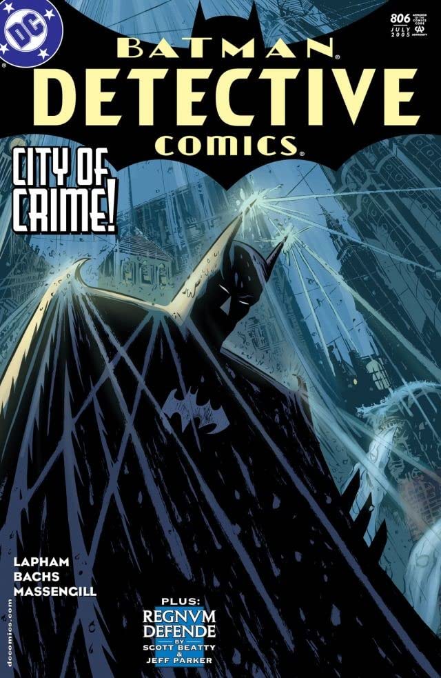 Detective Comics (1937) #806 cover