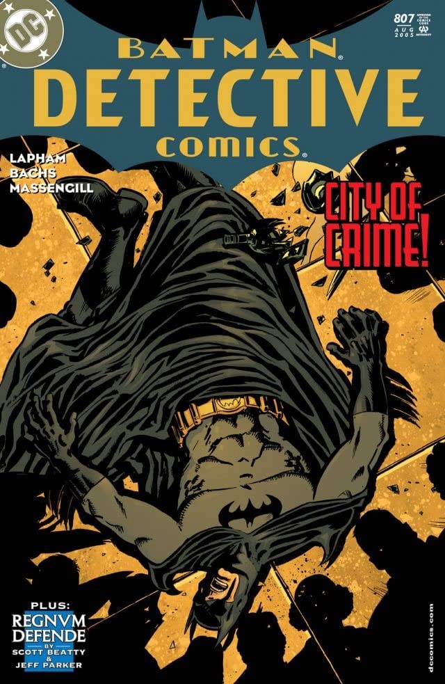 Detective Comics (1937) #807 cover