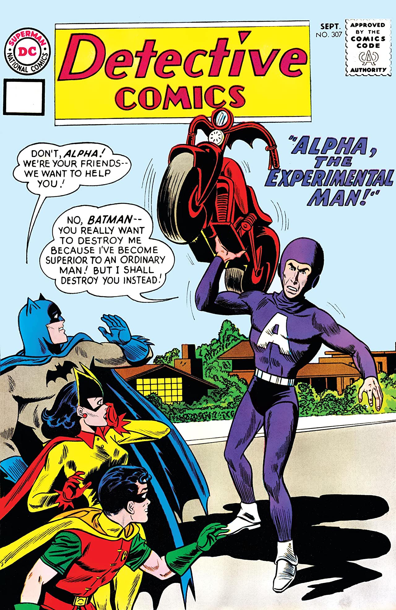Detective Comics (1937) #307 cover