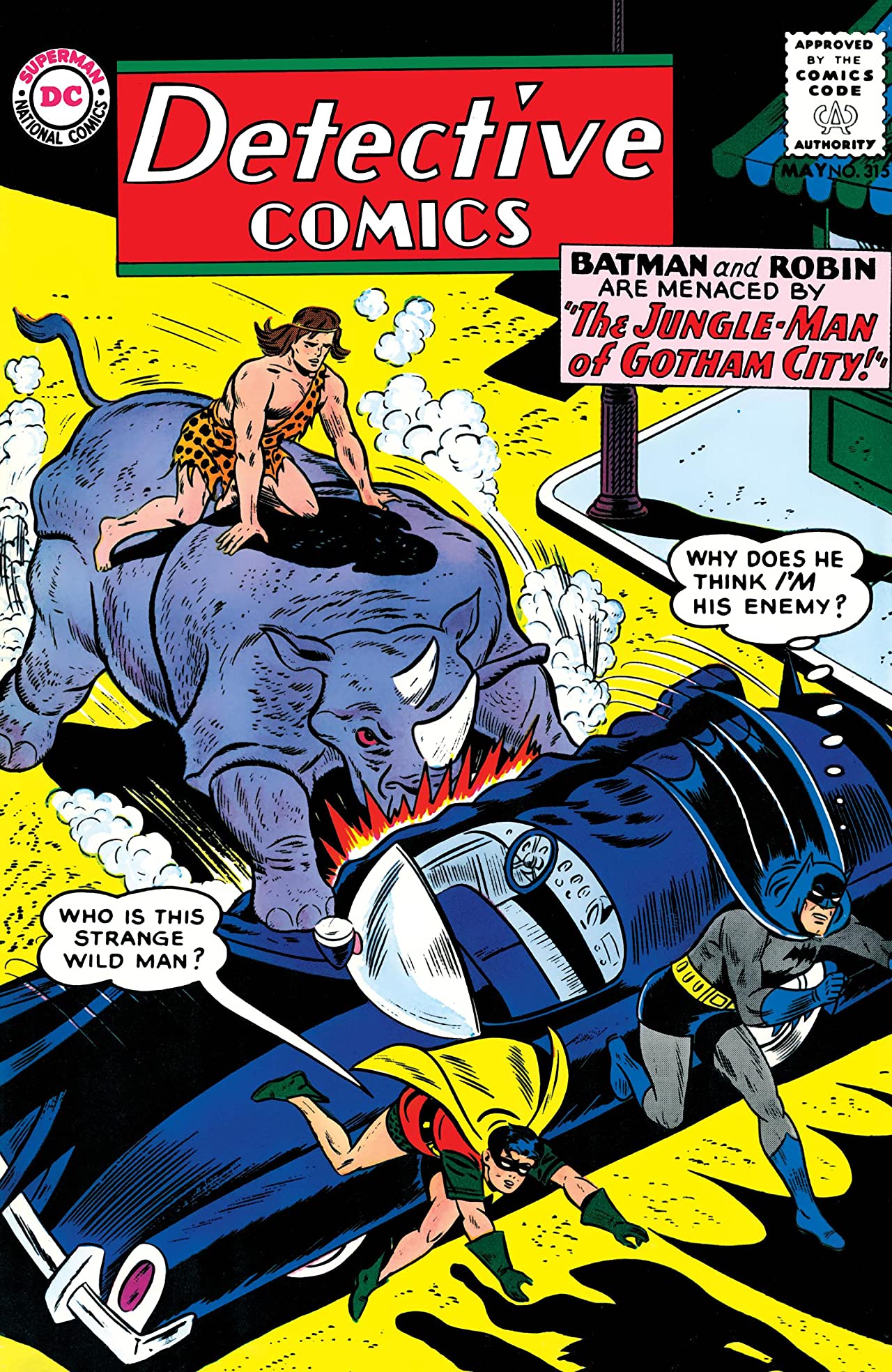 Detective Comics (1937) #315 cover