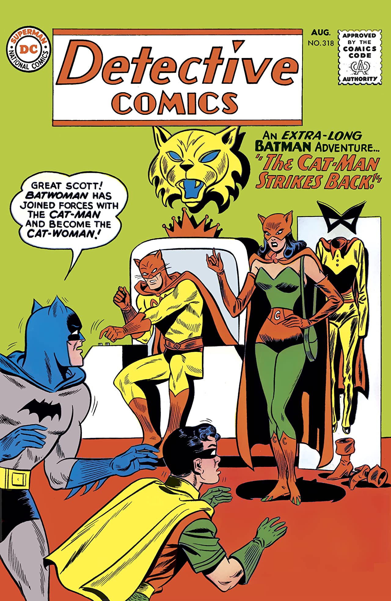 Detective Comics (1937) #318 cover