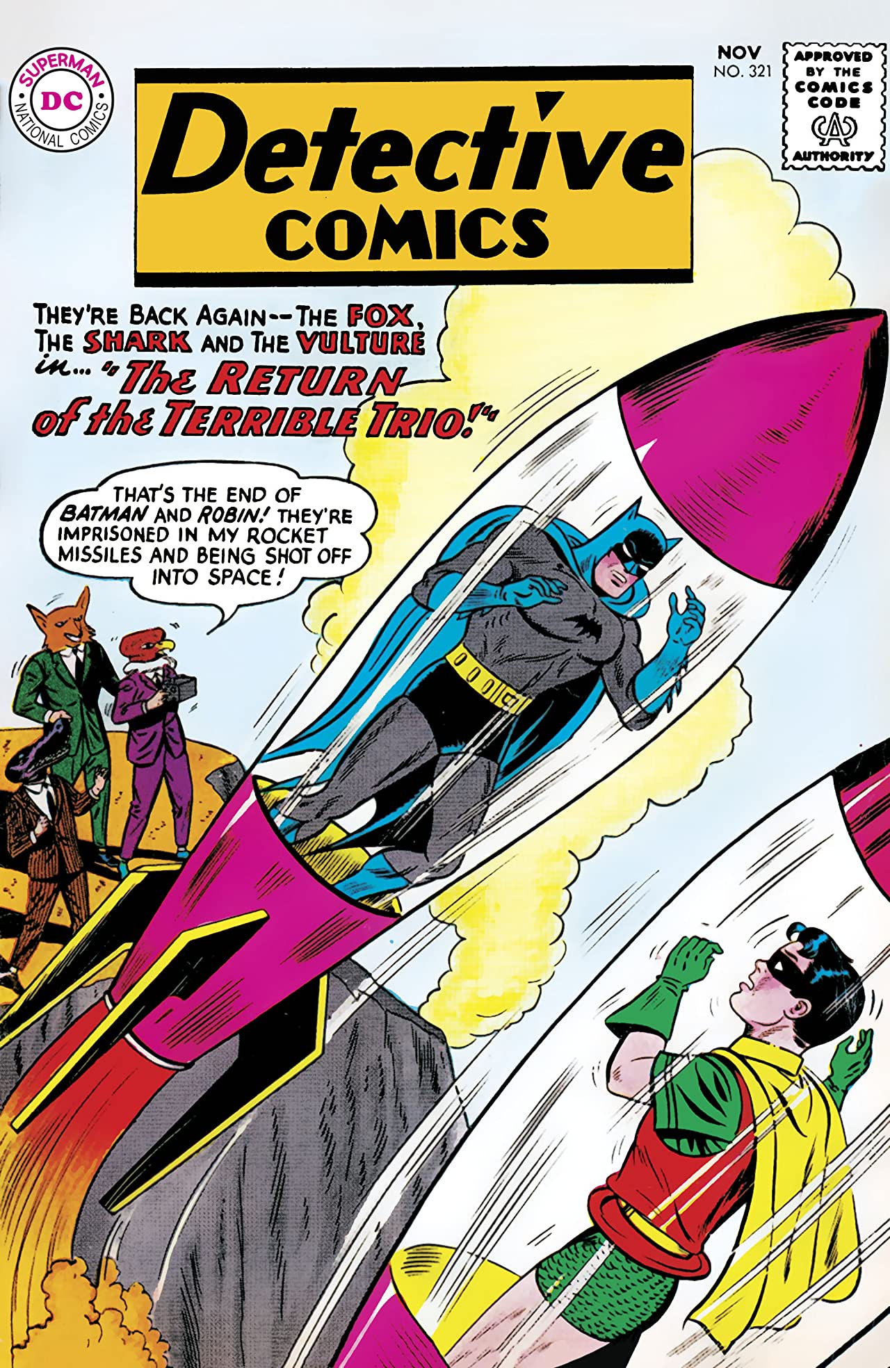 Detective Comics (1937) #321 cover