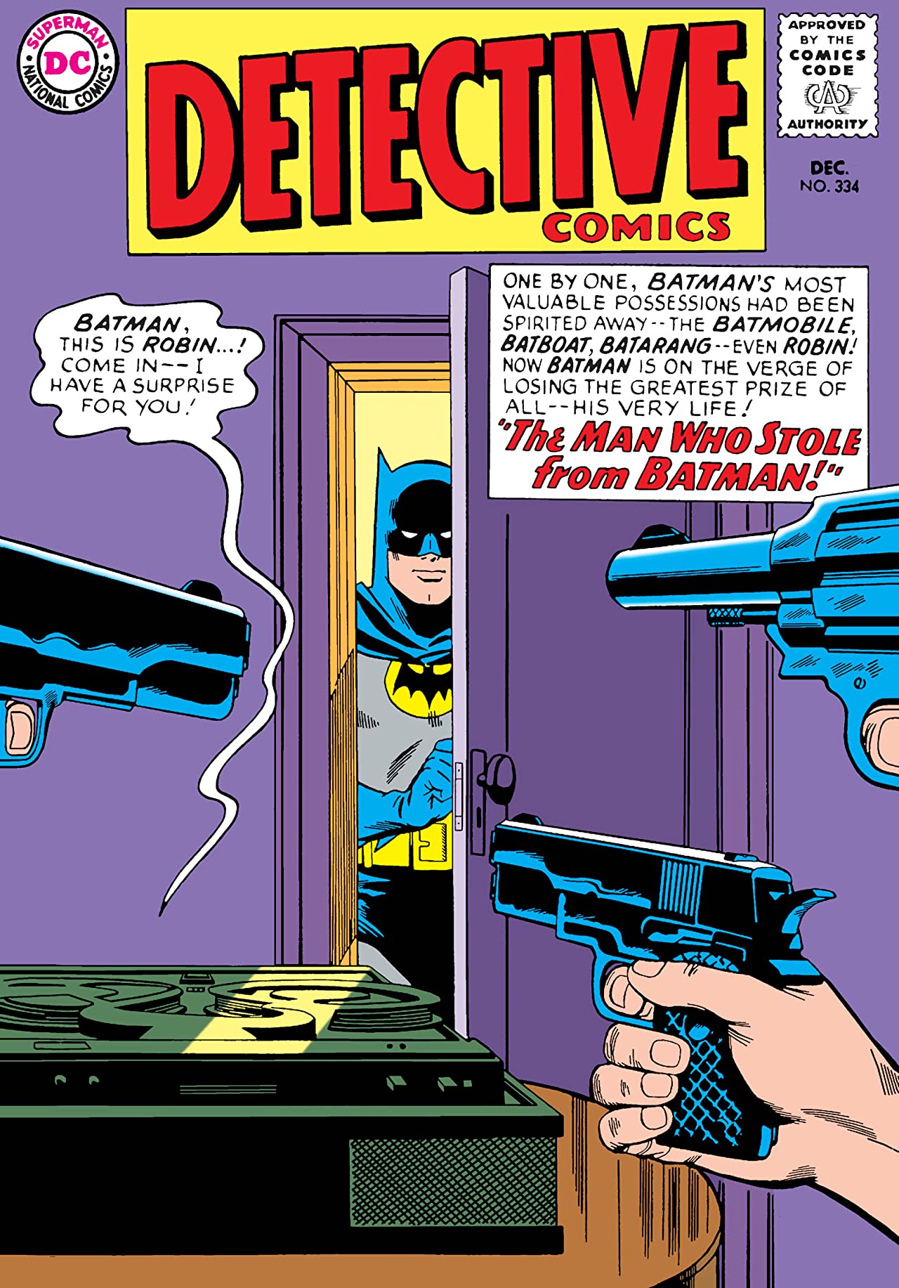 Detective Comics (1937) #334 cover