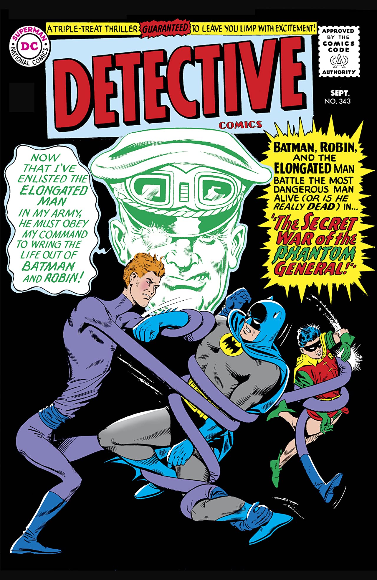 Detective Comics (1937) #343 cover