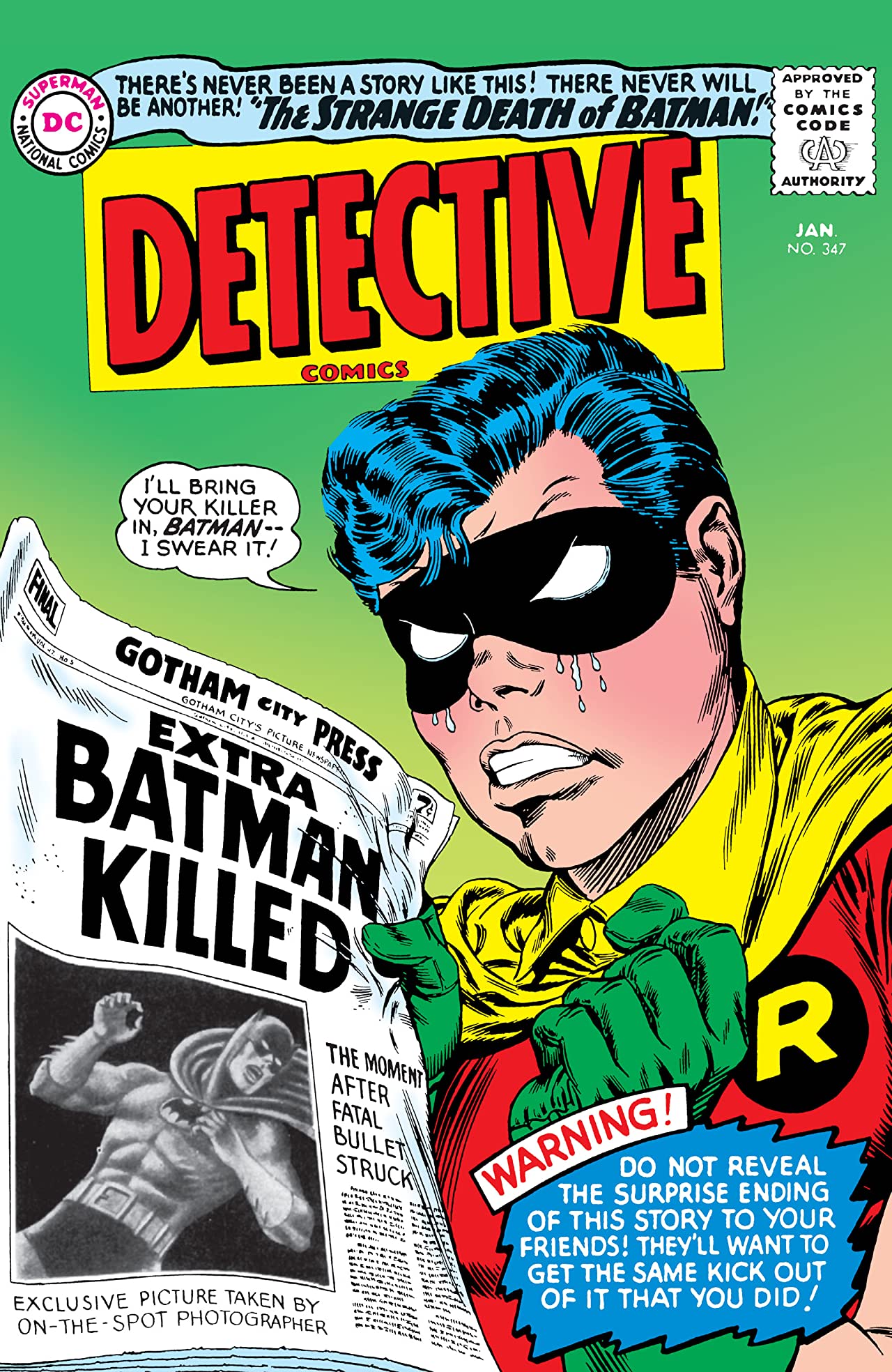 Detective Comics (1937) #347 cover