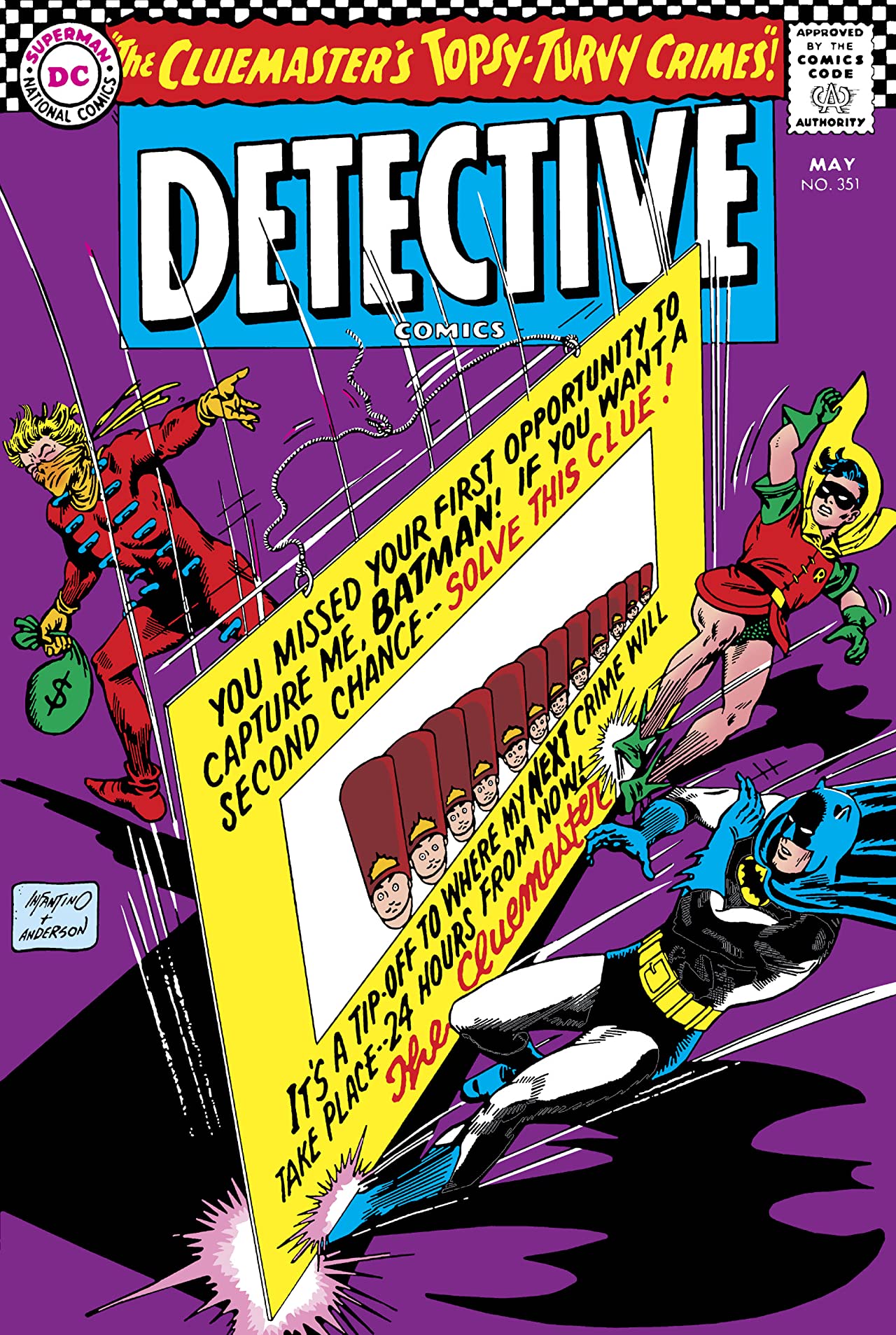 Detective Comics (1937) #351 cover