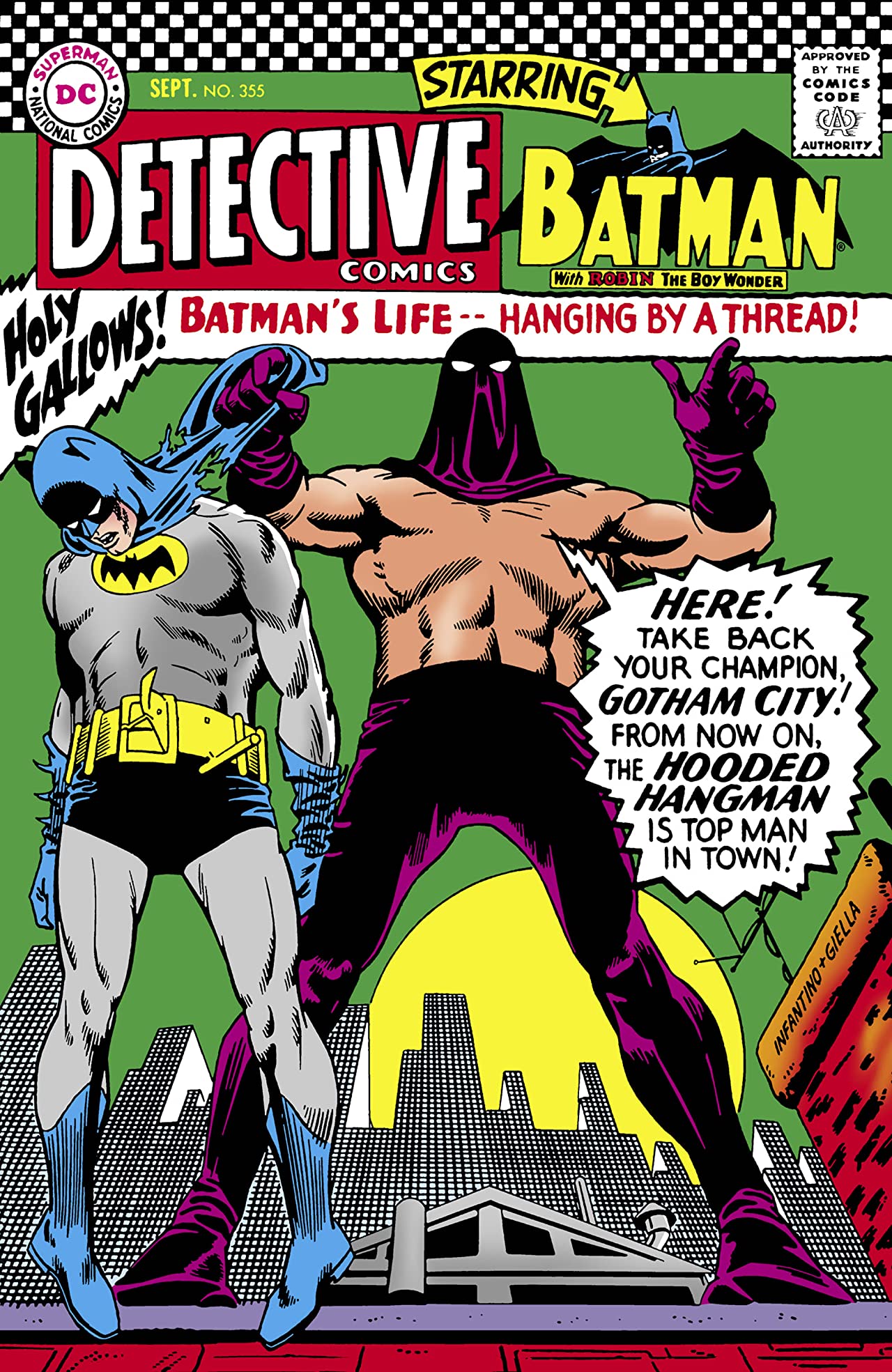 Detective Comics (1937) #355 cover